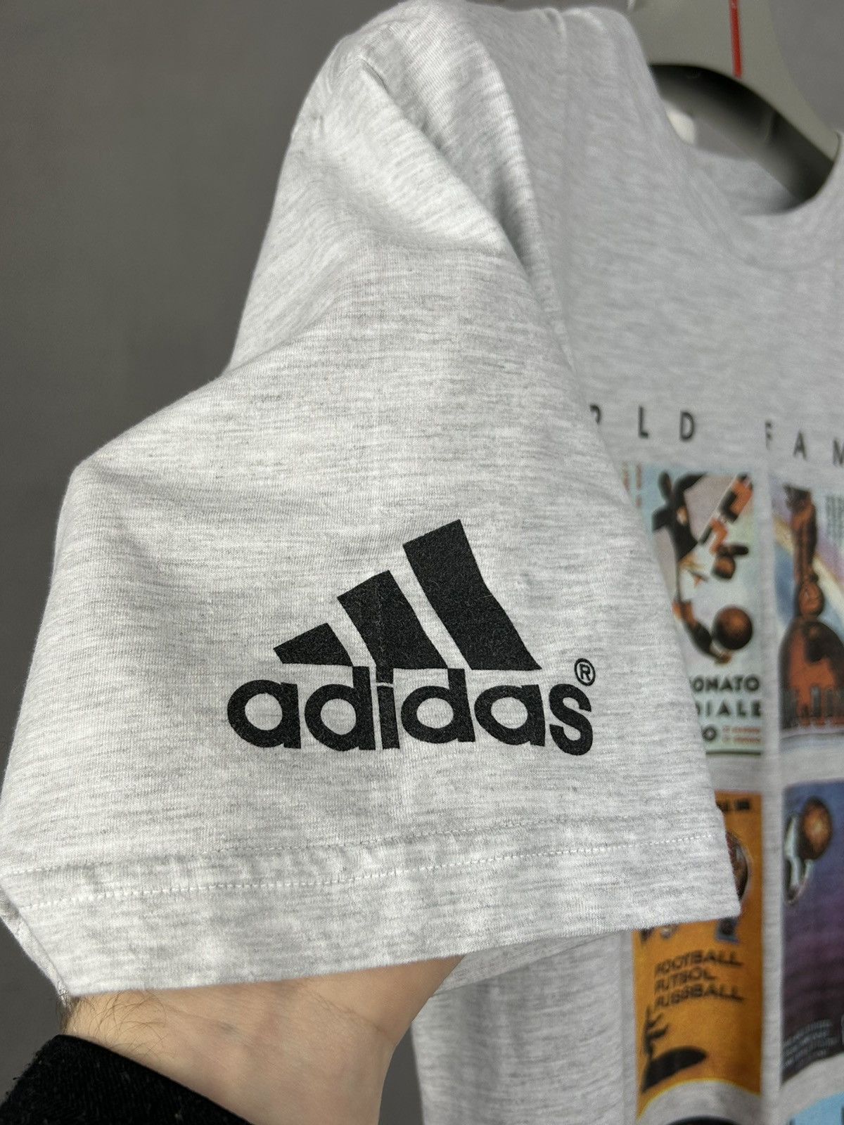 Adidas Vintage Adidas 1994 France 98 World Famous Coupe Du Monde Size US S / EU 44-46 / 1 - 3 Thumbnail