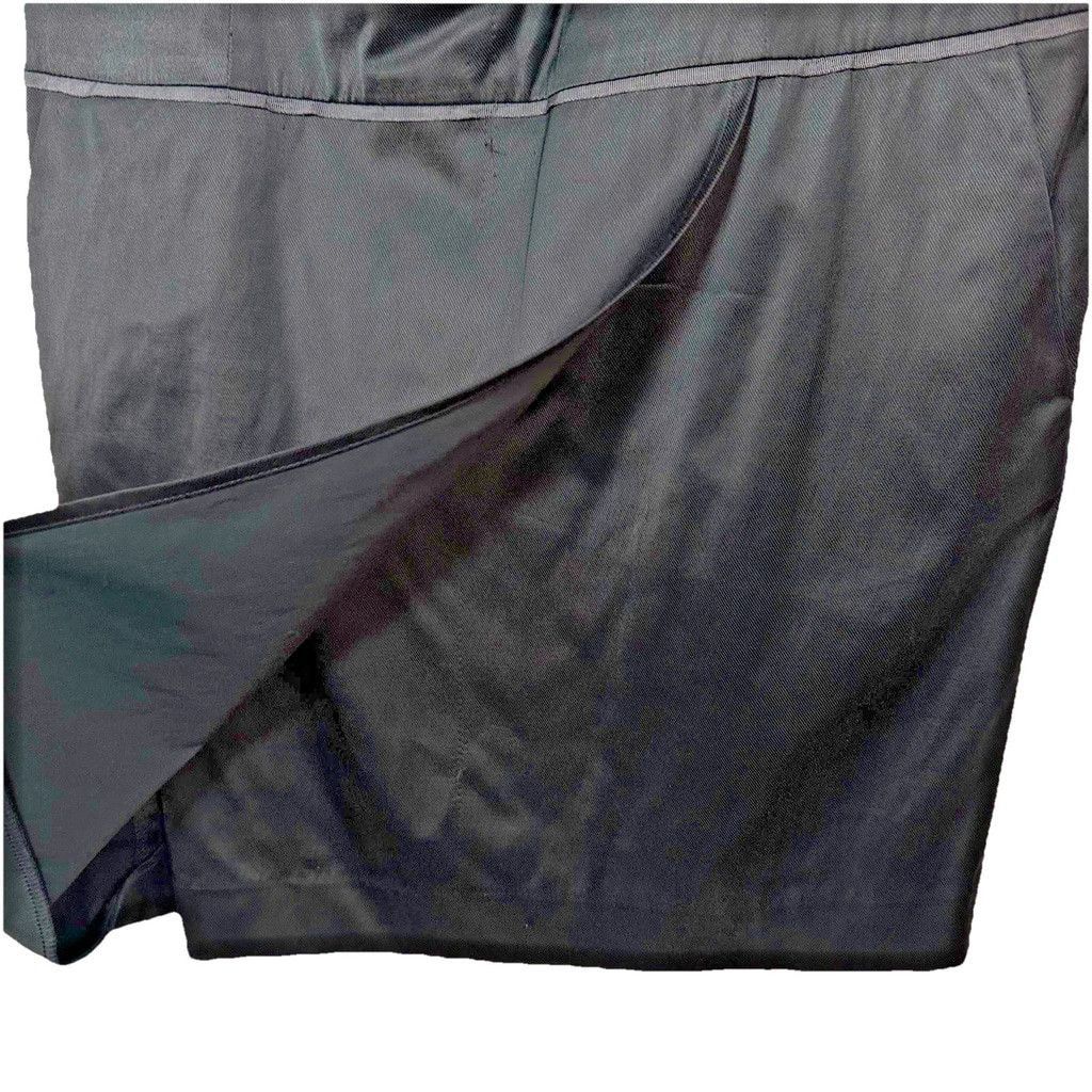 Club Monaco Club Monaco Chic Black Taffeta A Line Dress Faux Wrap Size 8 Size M / US 6-8 / IT 42-44 - 6 Thumbnail