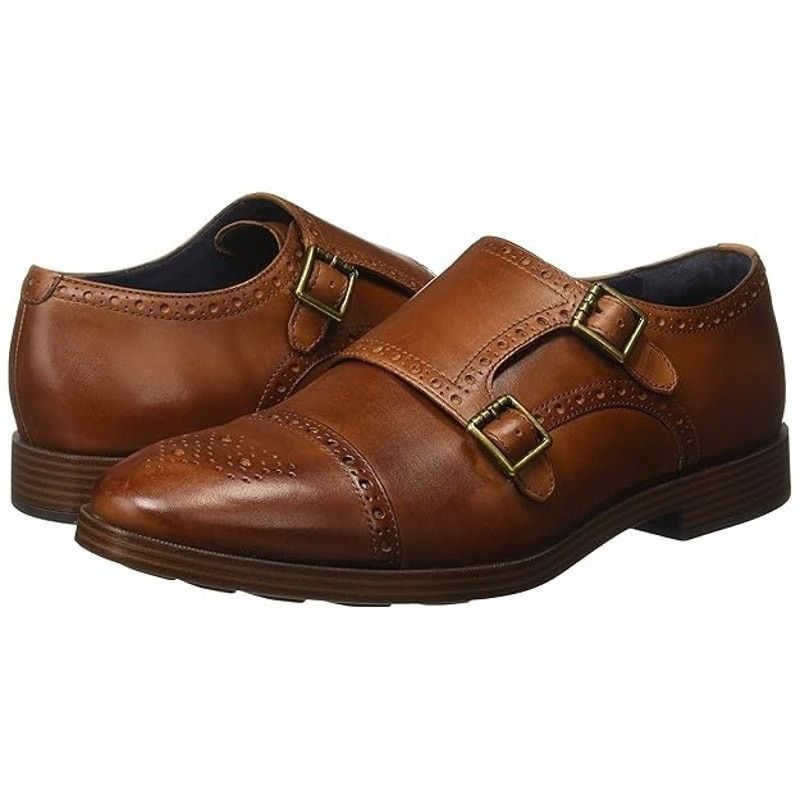 Cole Haan Cole Haan Jefferson Grand Double Monk Strap Dress Shoes 12M Size US 12 / EU 45 - 1 Thumbnail