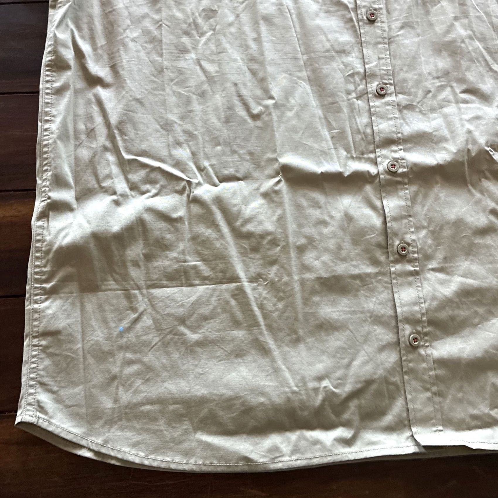 Garage Grunt Style Garage Button Down Shirt Mens 3XL Tan Short Sleeve USA Flag Patch Size US XXL / EU 58 / 5 - 2 Thumbnail