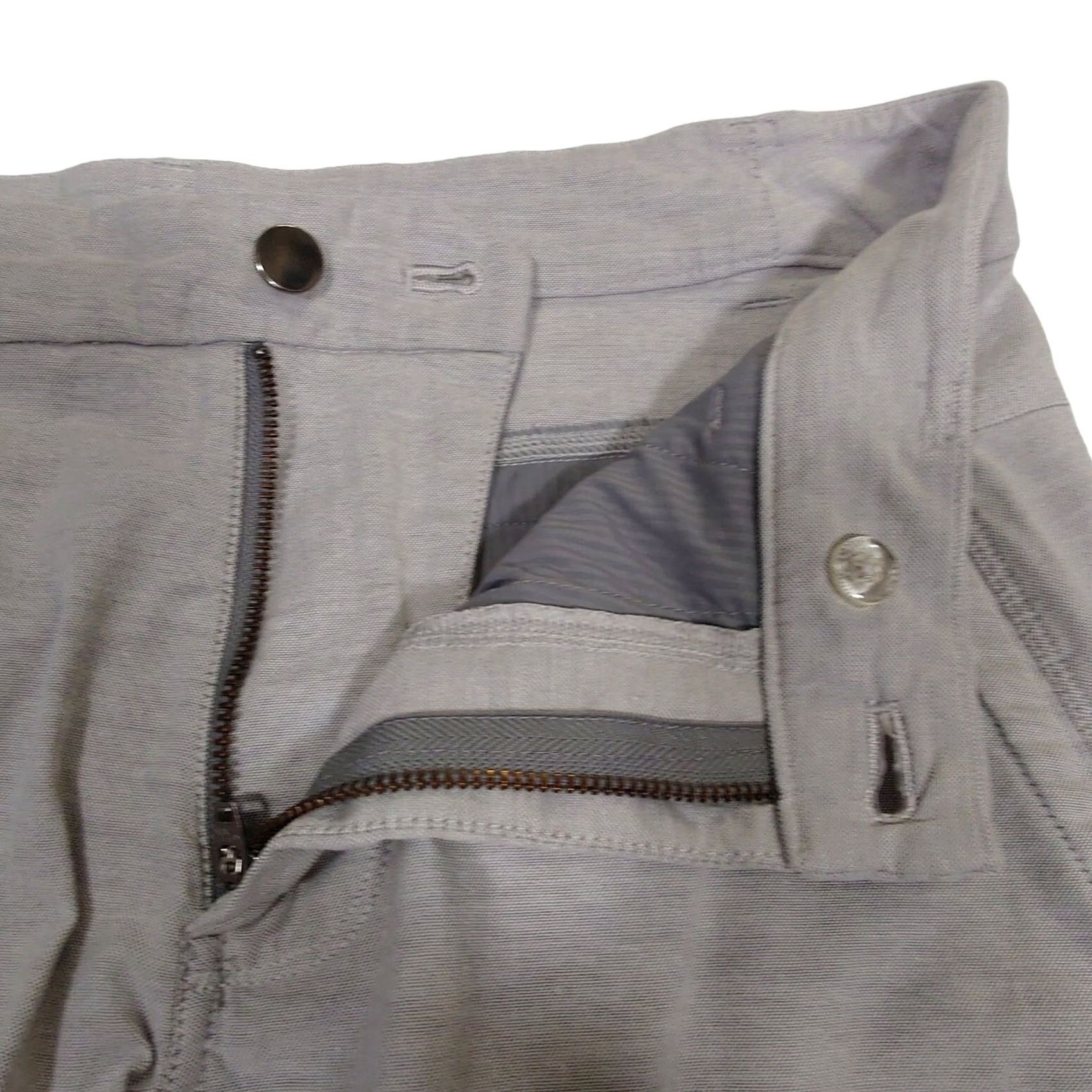 Lululemon Lululemon ABC Shorts Mens 32 Gray Chino Zip Pocket Golf Performance Hiking Casual Workwear Regular 10" Inseam Size US 32 / EU 48 - 2 Thumbnail