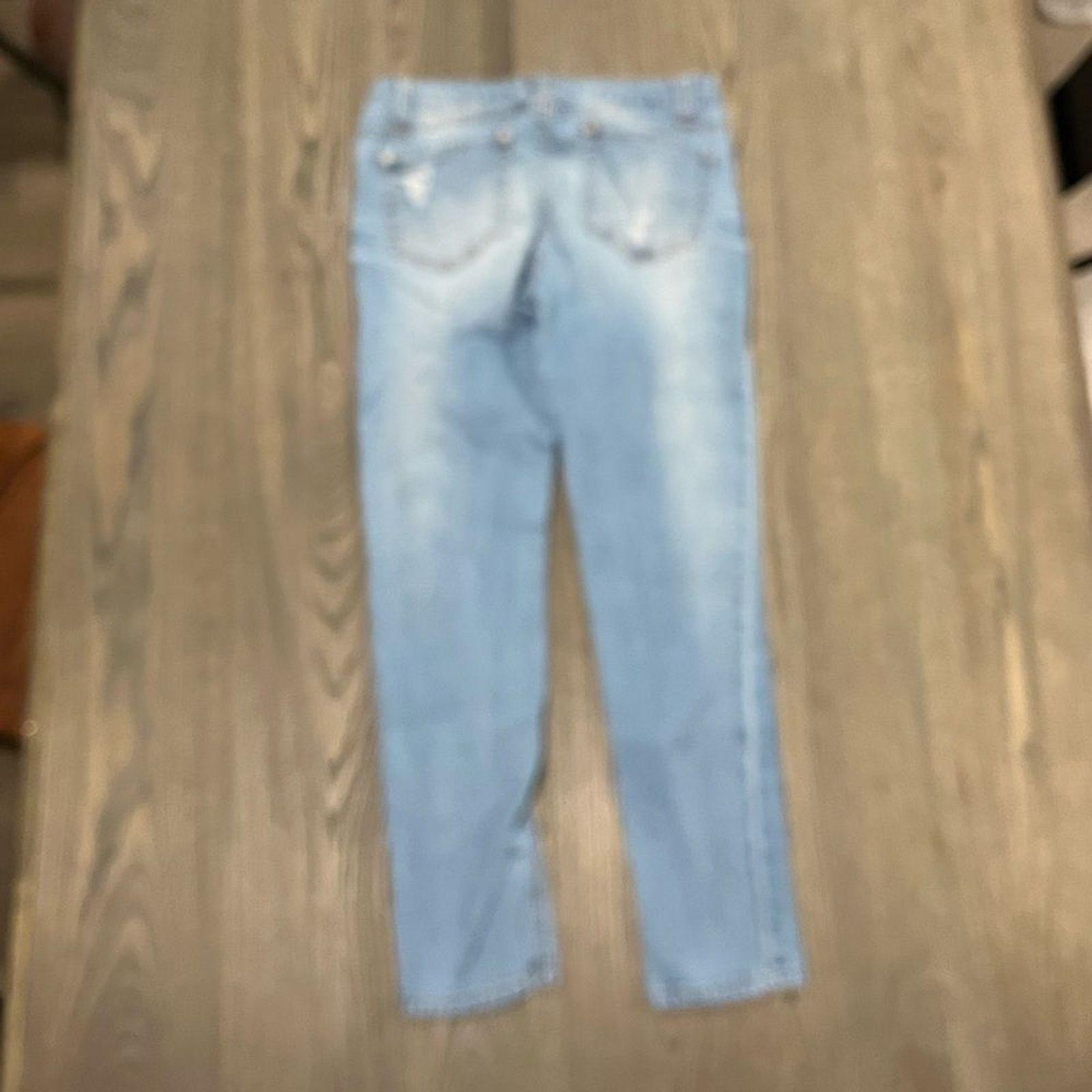 Vintage Blue Asphalt Relaxed Fit Jeans Straight Leg Size 7/28 Size 28" / US 6 / IT 42 - 10 Thumbnail
