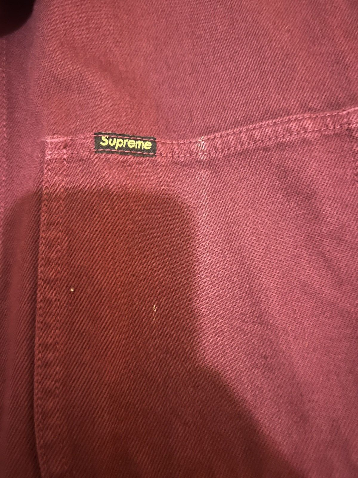 Supreme Supreme NY Tapestry Denim Chore Coat Size US L / EU 52-54 / 3 - 5 Thumbnail