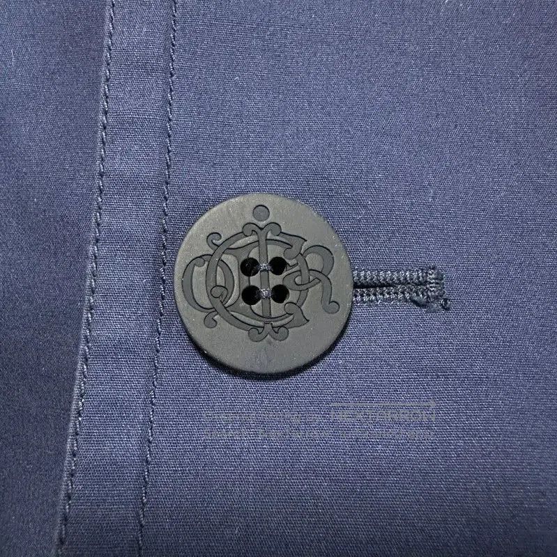 Dior Dior Men's Blue Cotton Long Sleeve Coat . Size US M / EU 48-50 / 2 - 2 Thumbnail