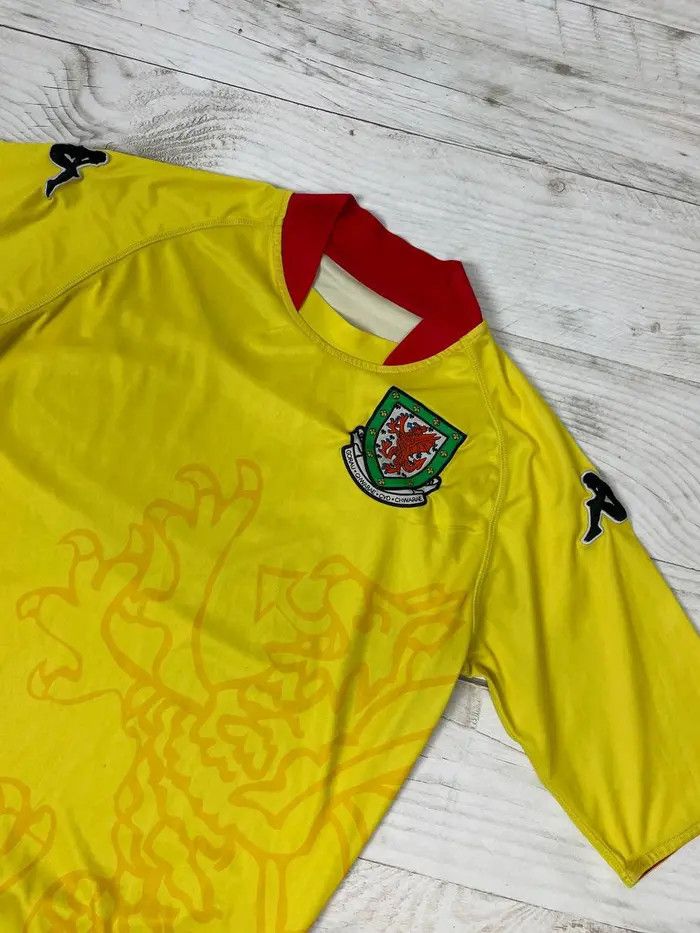 Kappa Kappa Wales 2007 2008 Away Football Shirt Soccer Jersey Size US M / EU 48-50 / 2 - 2 Thumbnail