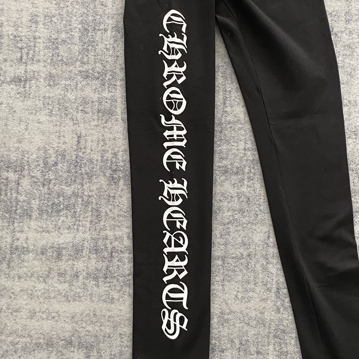 Chrome Hearts Chrome Hearts Scroll white print leggings black Size 25" / US 0 / IT 36 - 6 Thumbnail