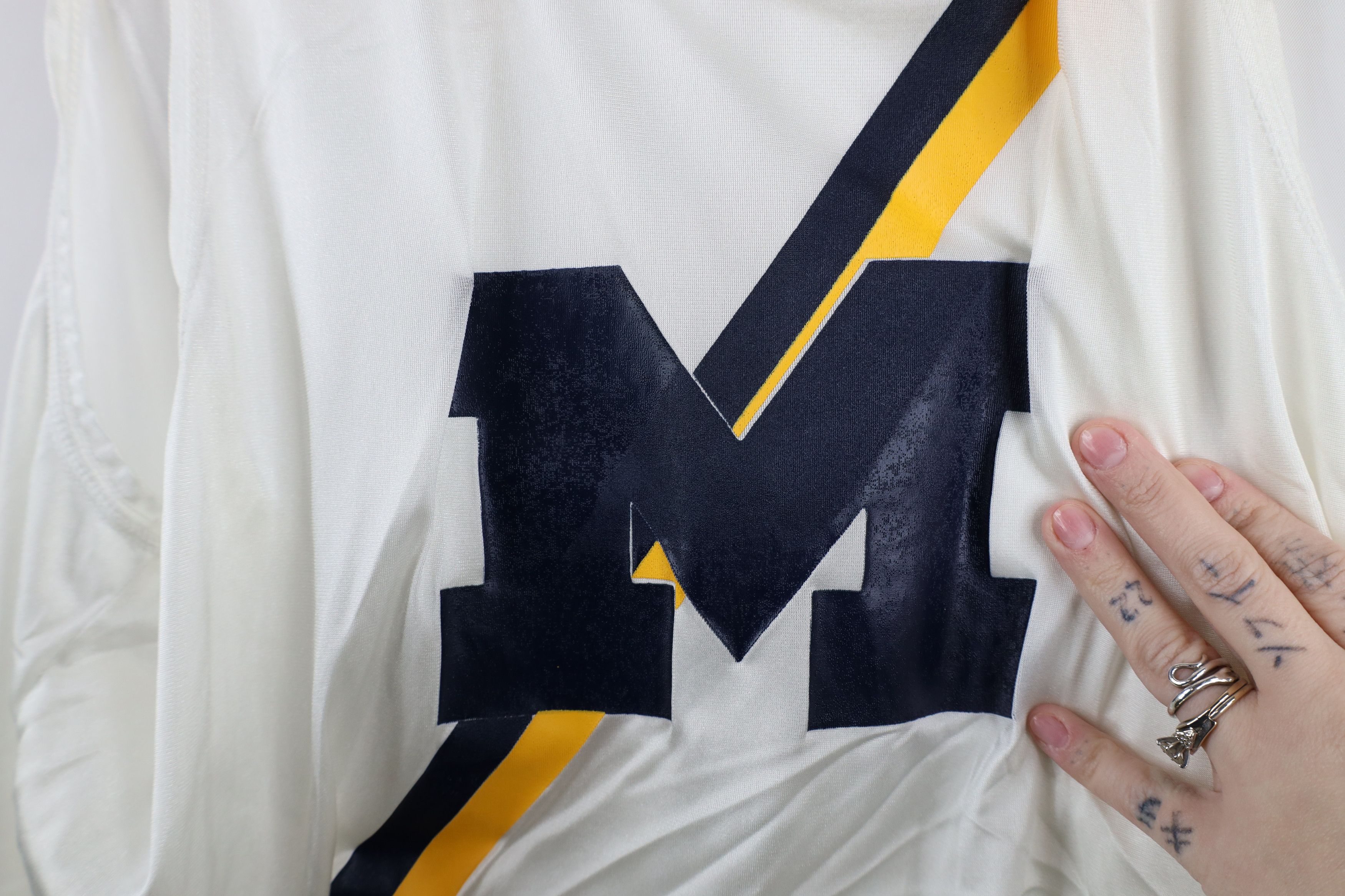 Vintage Vintage 80s 90s University of Michigan Singlet Jersey USA Size US XXL / EU 58 / 5 - 5 Thumbnail