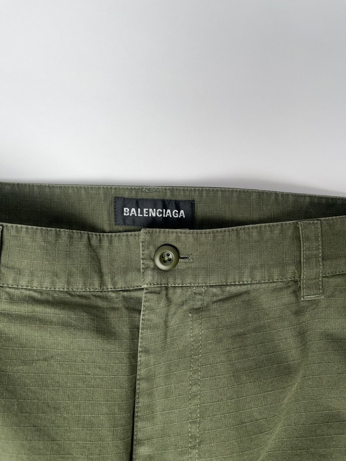 Balenciaga AW2020 large wide leg ripstop convertible cargo pants Size US 30 / EU 46 - 5 Thumbnail