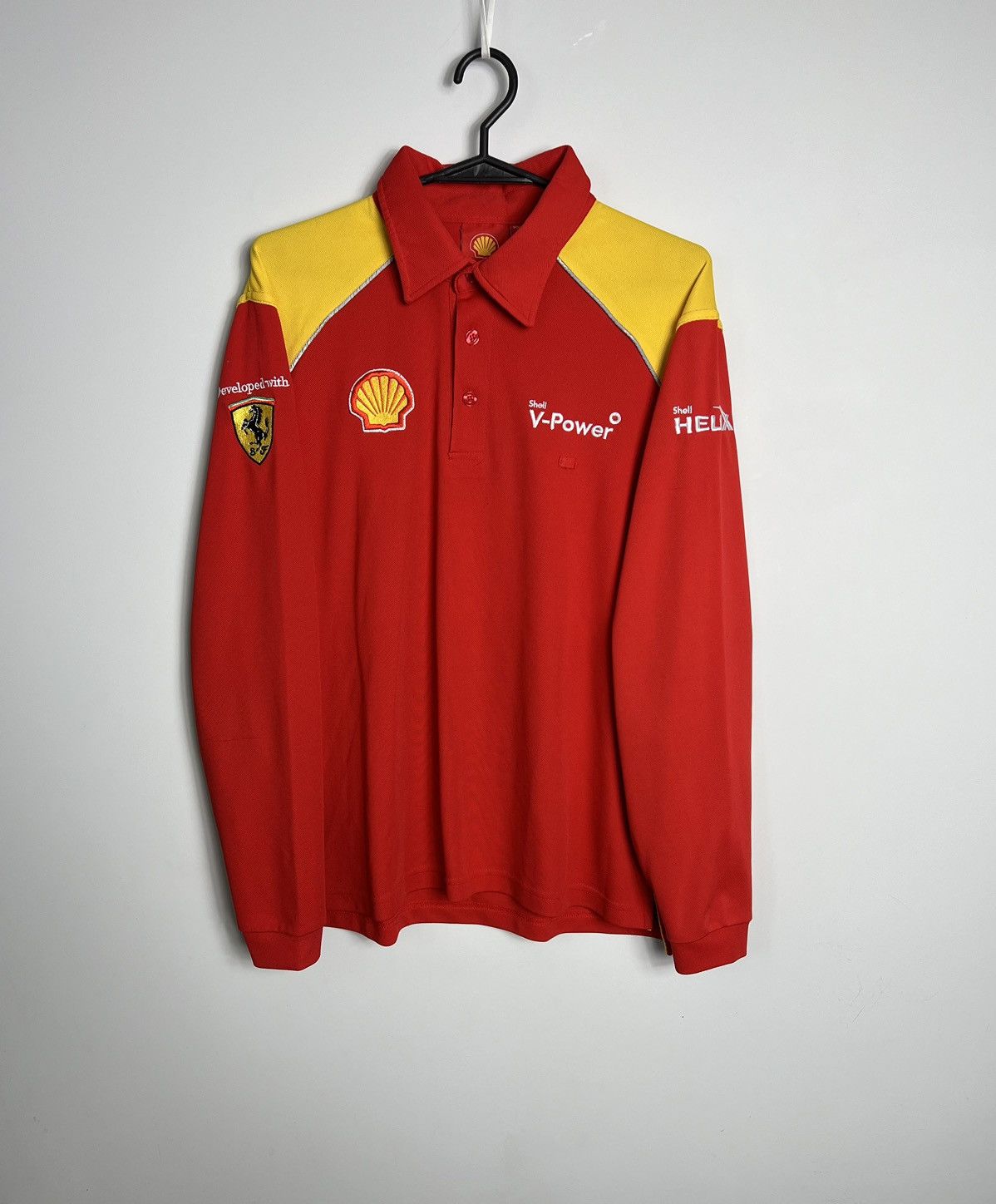 Ferrari × NASCAR Longsleeve Ferrari Shell racing nascar Size US M / EU 48-50 / 2 - 1 Thumbnail