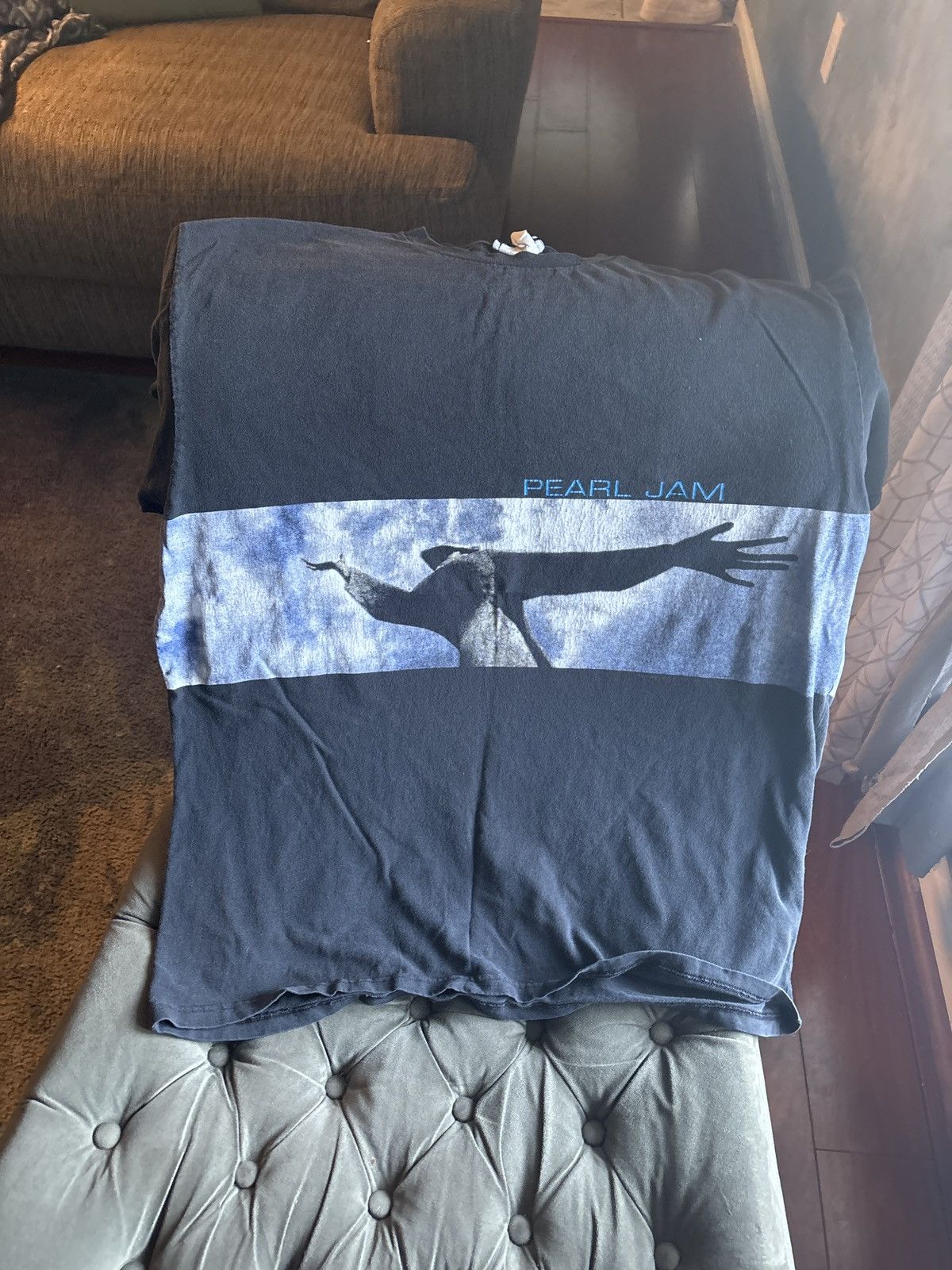Vintage pearl jam concert t shirt Size US XXL / EU 58 / 5 - 2 Thumbnail
