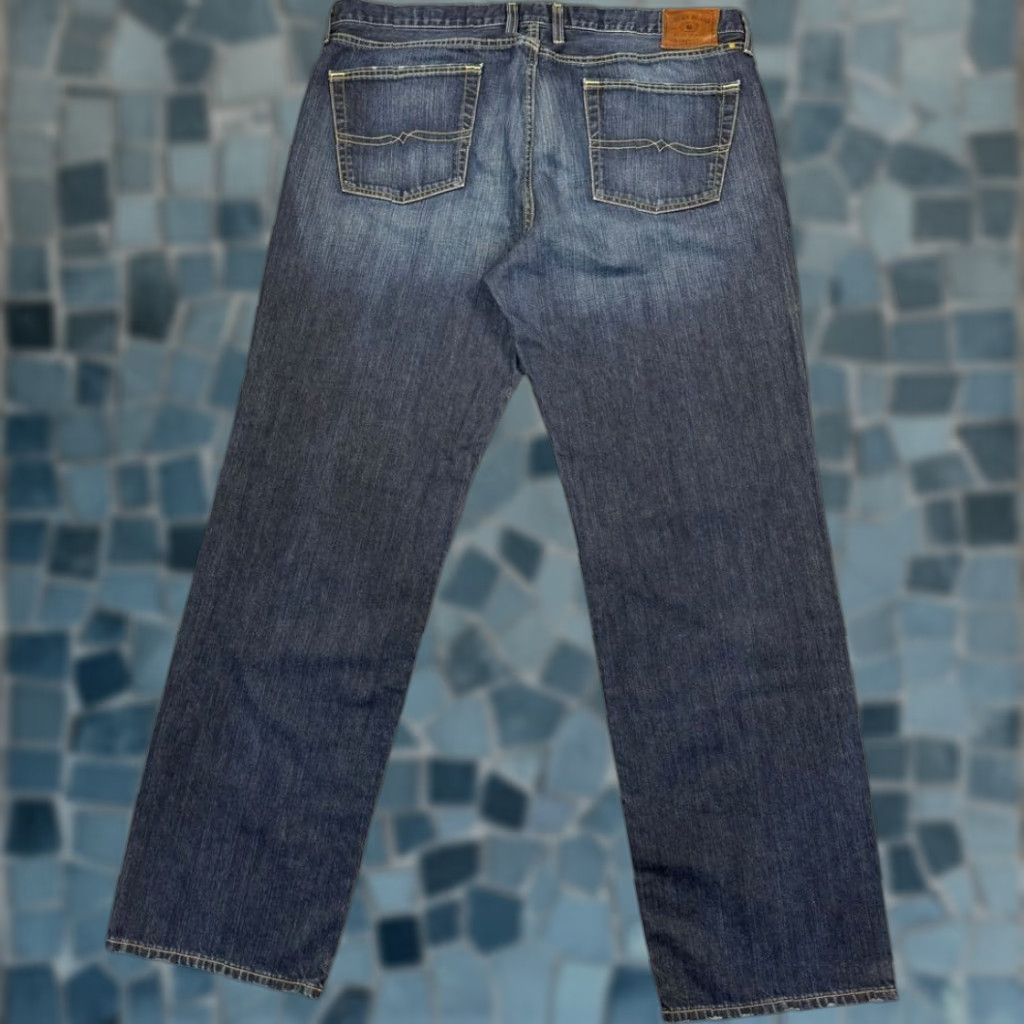 Lucky Brand Lucky Brand Jeans 361 Vintage Straight Leg Dark Wash Denim Skater Casual Mens Jeans 40 Regular Blue 34in Inseam Size US 40 / EU 56 - 1 Thumbnail