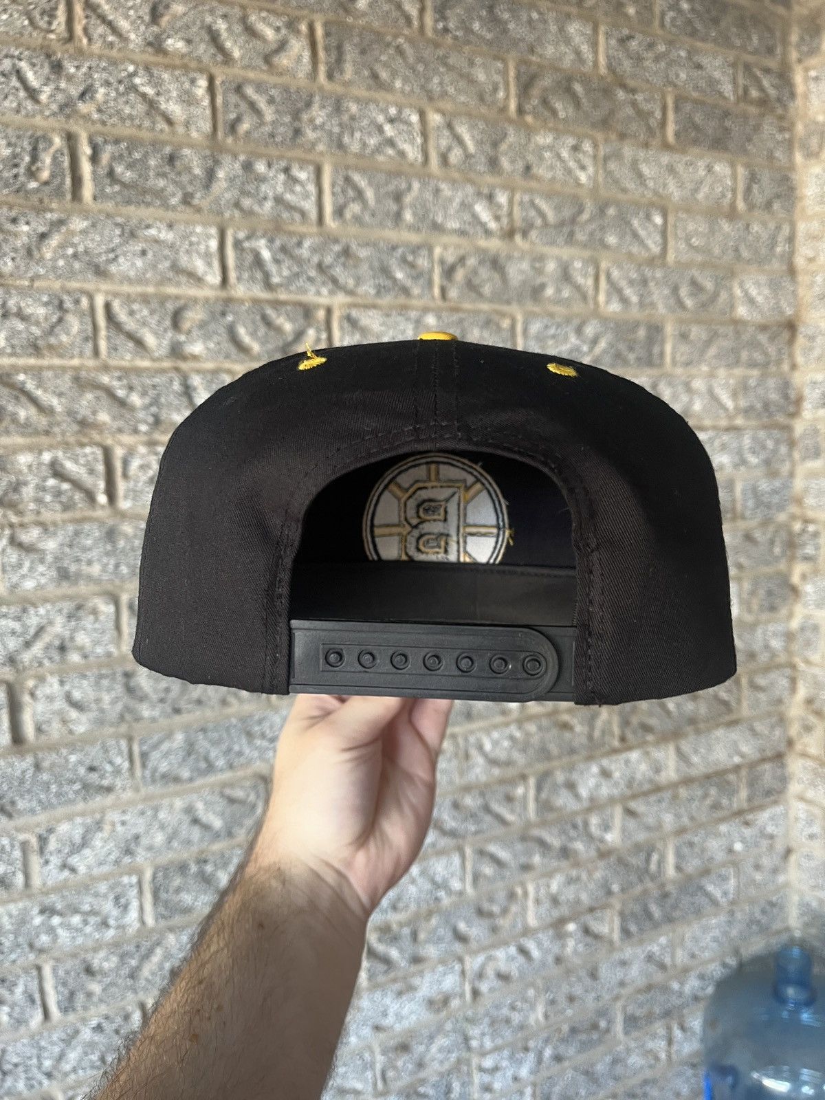 Sports Specialties × Vintage Vintage 90’s NHL Boston Bruins SnapBack Hat Size ONE SIZE - 2 Thumbnail