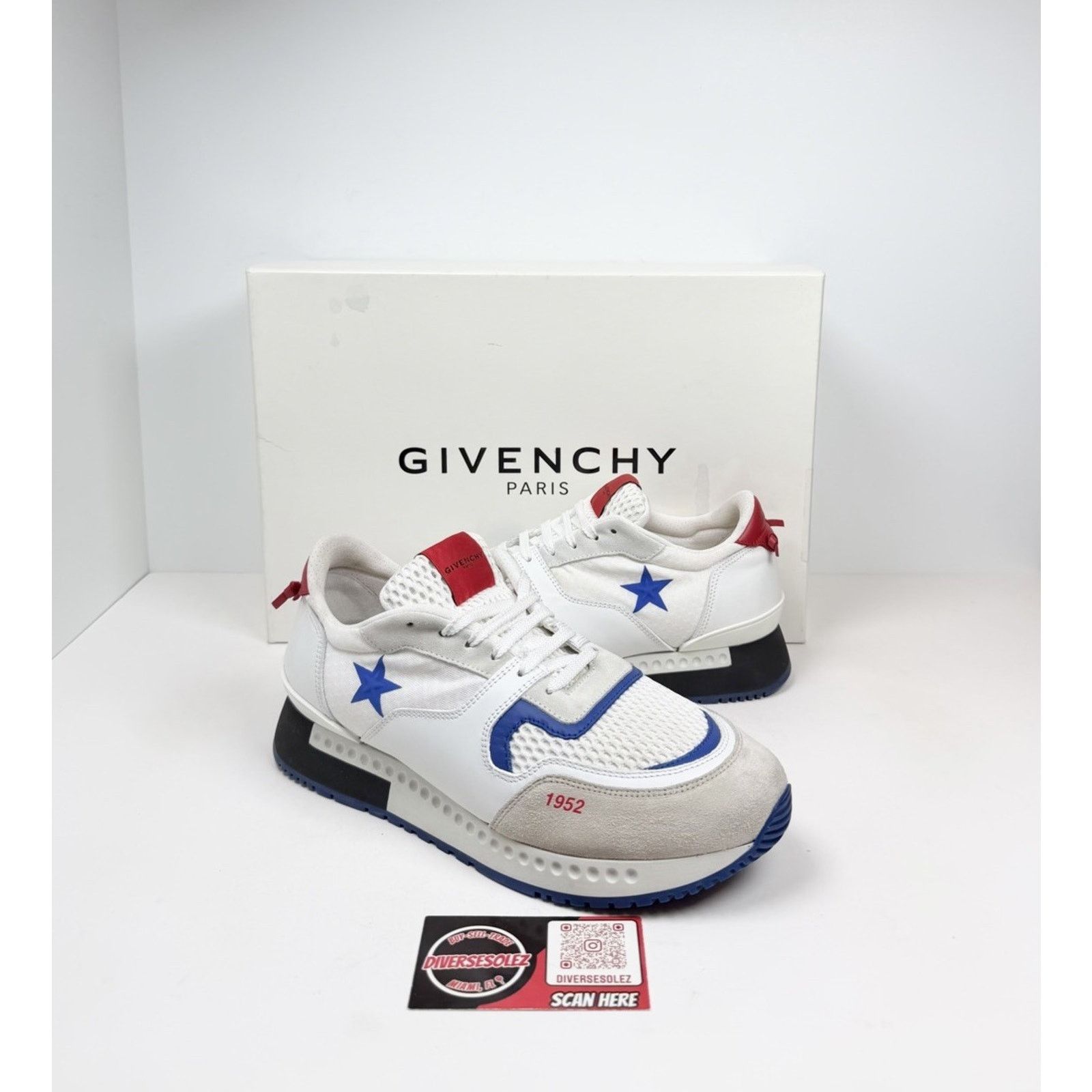 Givenchy Size 39EU/6US - Givenchy Active Runners 1952 Size US 6 / EU 39 - 1 Thumbnail