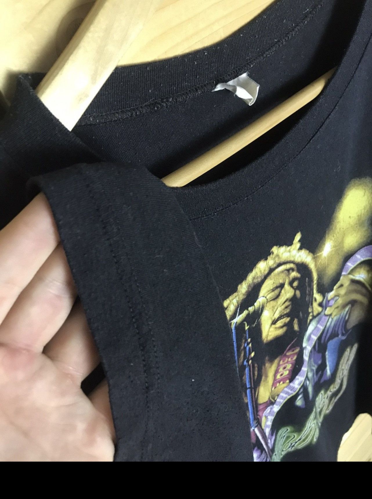 Vintage Vintage Bob Marley t shirt Size US L / EU 52-54 / 3 - 6 Thumbnail
