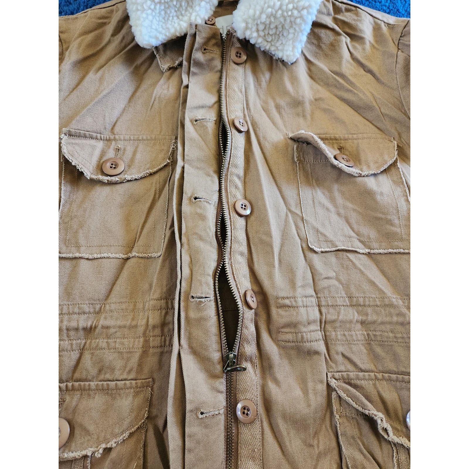 Other Y2k Delia's Faux Fur Line Basic Lightweight Jacket-Xl Size XL / US 12-14 / IT 48-50 - 3 Thumbnail