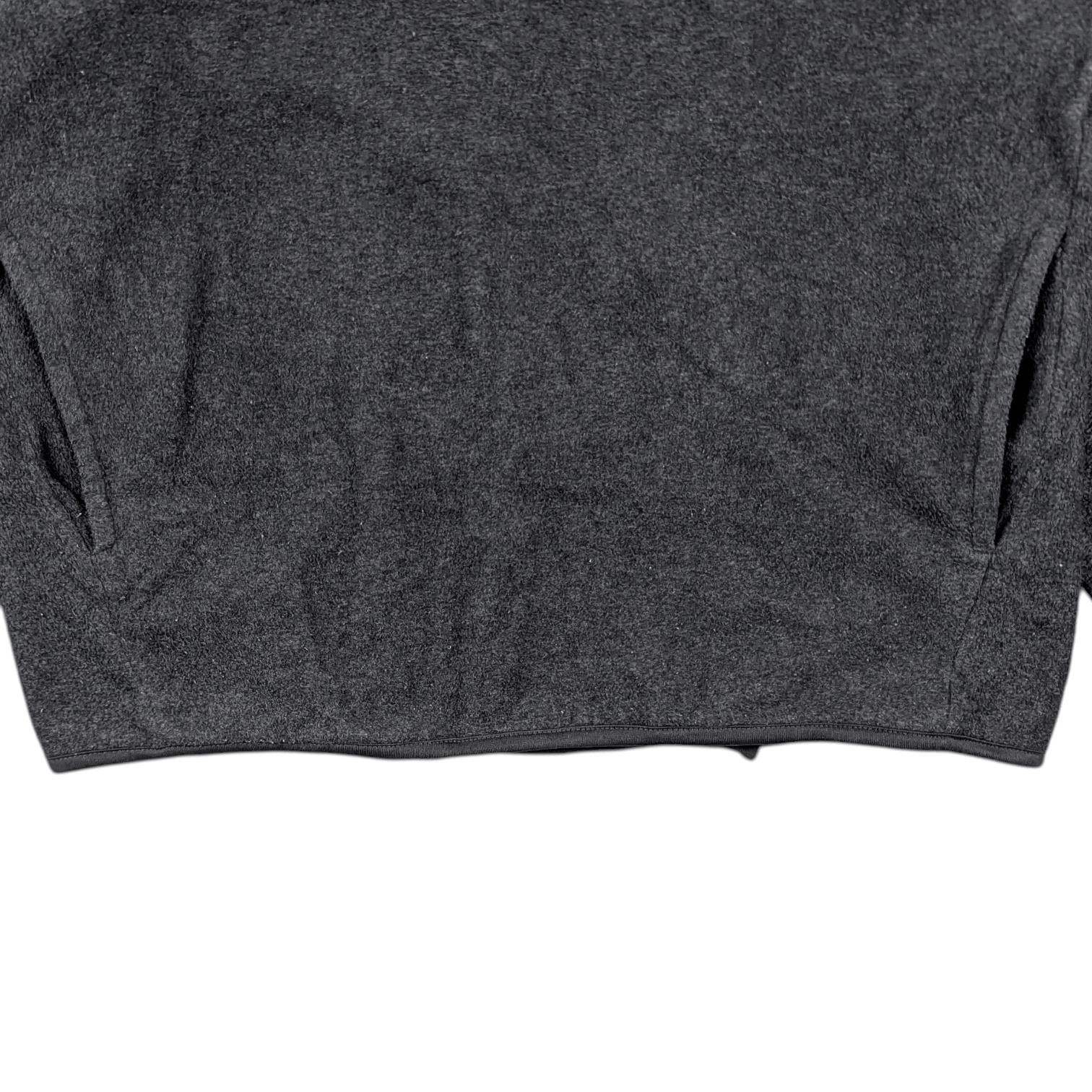 Japanese Brand Vintage 90's JAPAN UNIQLO Dark Grey Fleece Sweatshirt Size US L / EU 52-54 / 3 - 6 Thumbnail