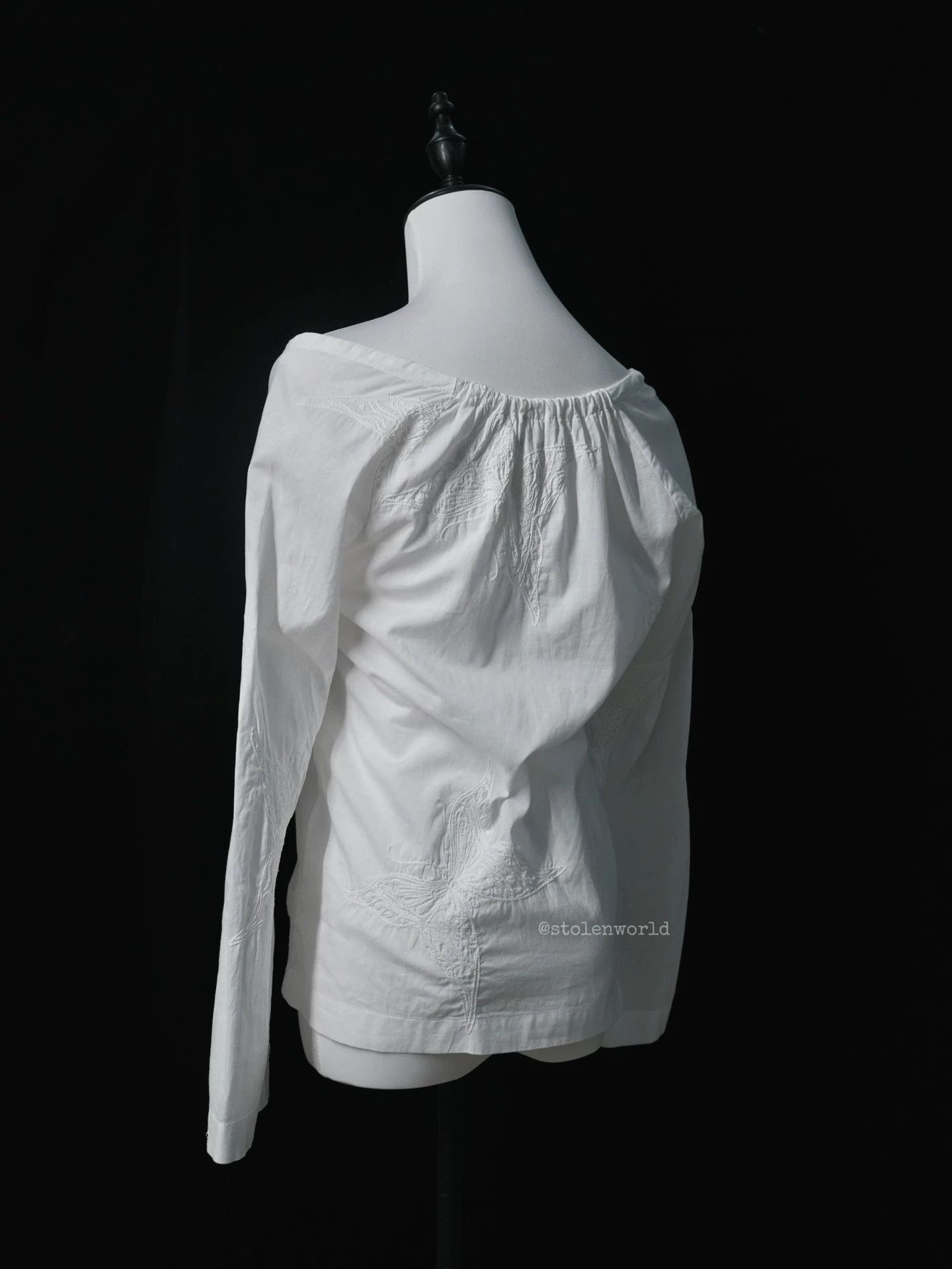 Junya Watanabe Junya Watanabe 03SS Para Butterfly Embroidered Top S Size S / US 4 / IT 40 - 6 Thumbnail