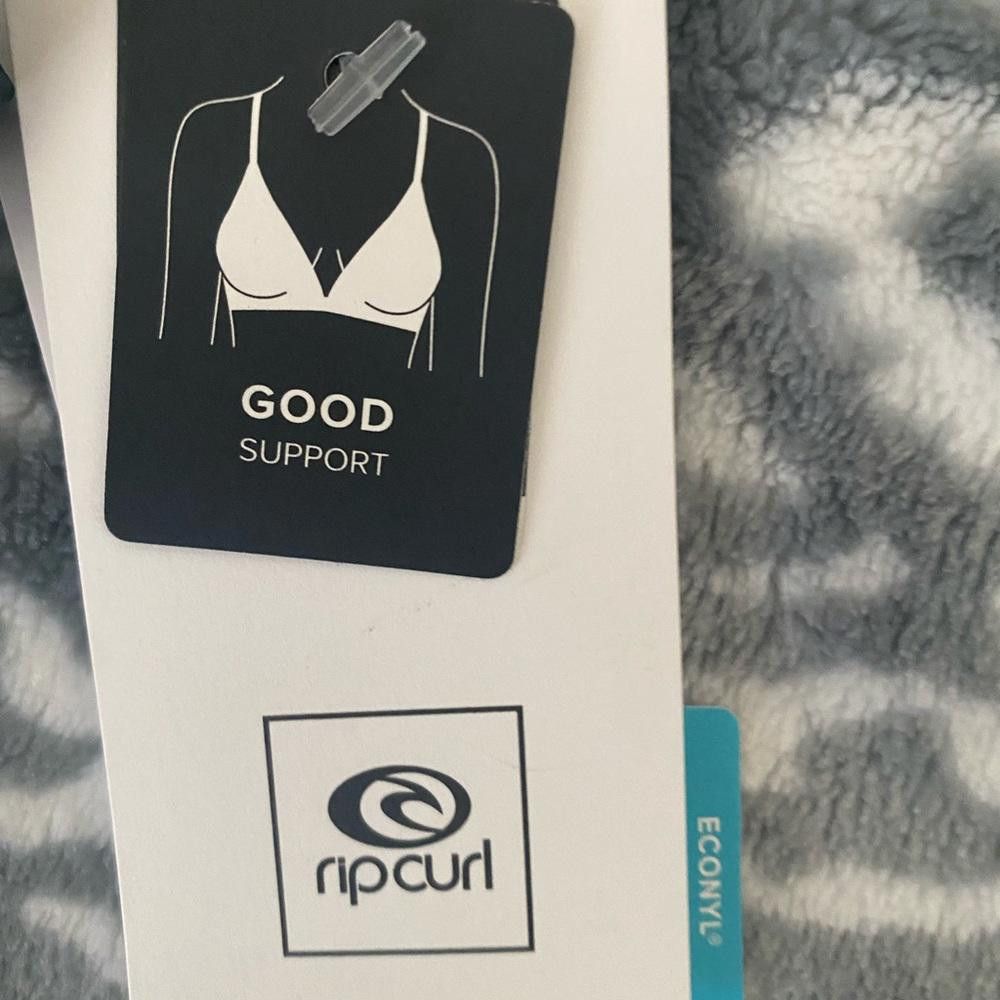 Rip Curl NWT Rip Curl Surf Swim Bikini Top Washed Navy Blue XS Size ONE SIZE - 4 Thumbnail