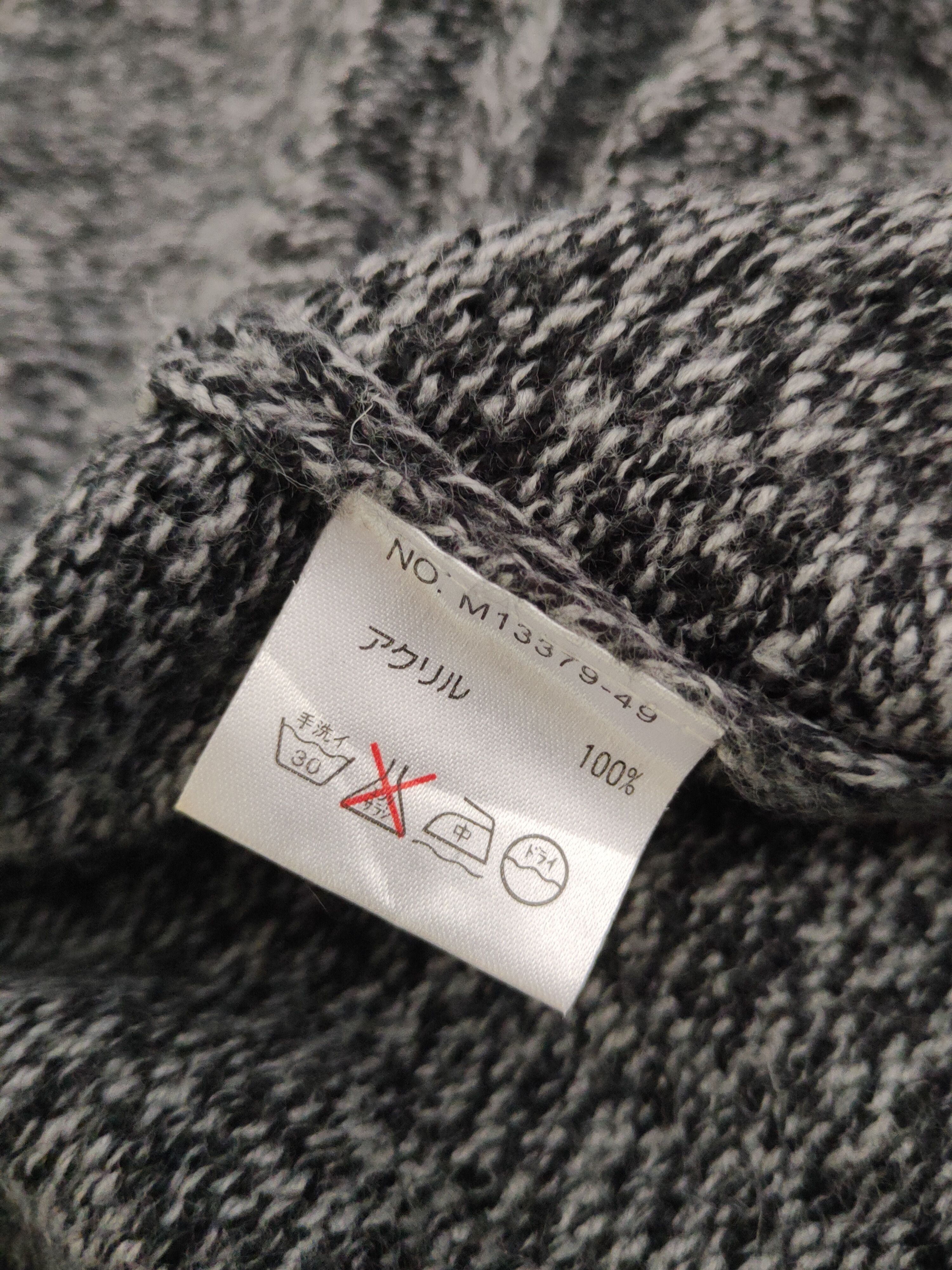Homespun Knitwear × Japanese Brand Sam Aris Black Knitwear Cardigan #W1080 Size US M / EU 48-50 / 2 - 10 Thumbnail