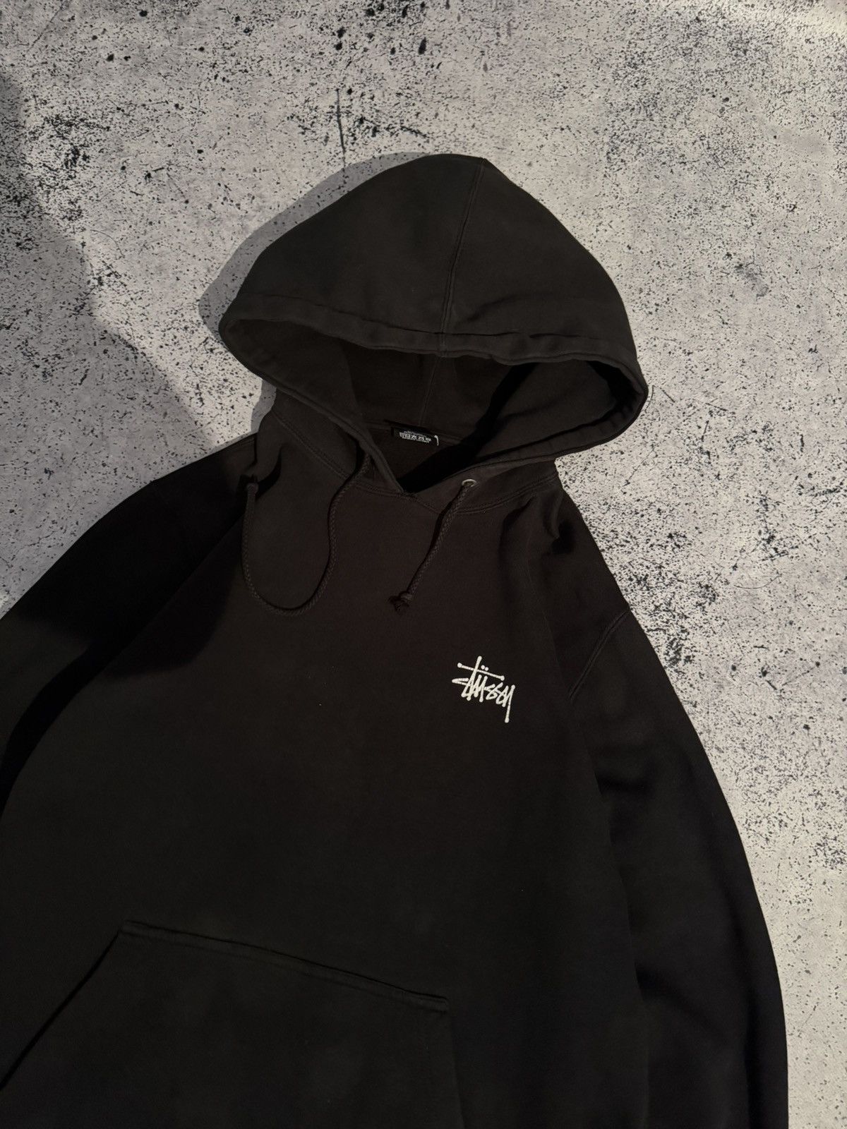 Stussy Streetwear * Stussy. Stussy Big Logo Black Hoodie Size US M / EU 48-50 / 2 - 7 Thumbnail
