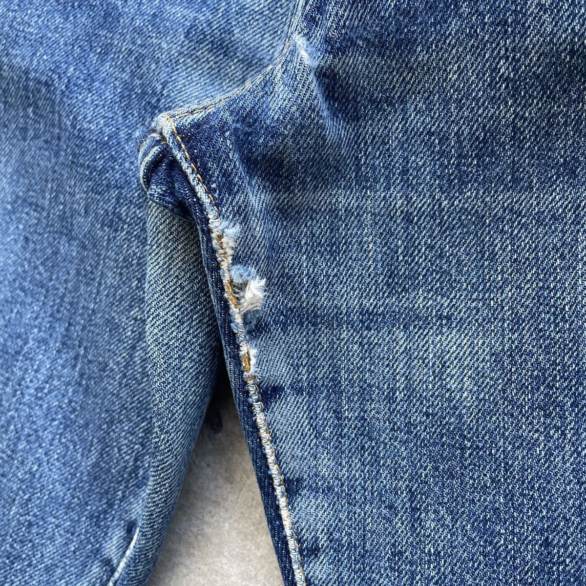 Levi's Vintage Levi’s Big E USA Faded Buckle Selvedge Jeans Pants Size US 28 / EU 44 - 11 Thumbnail