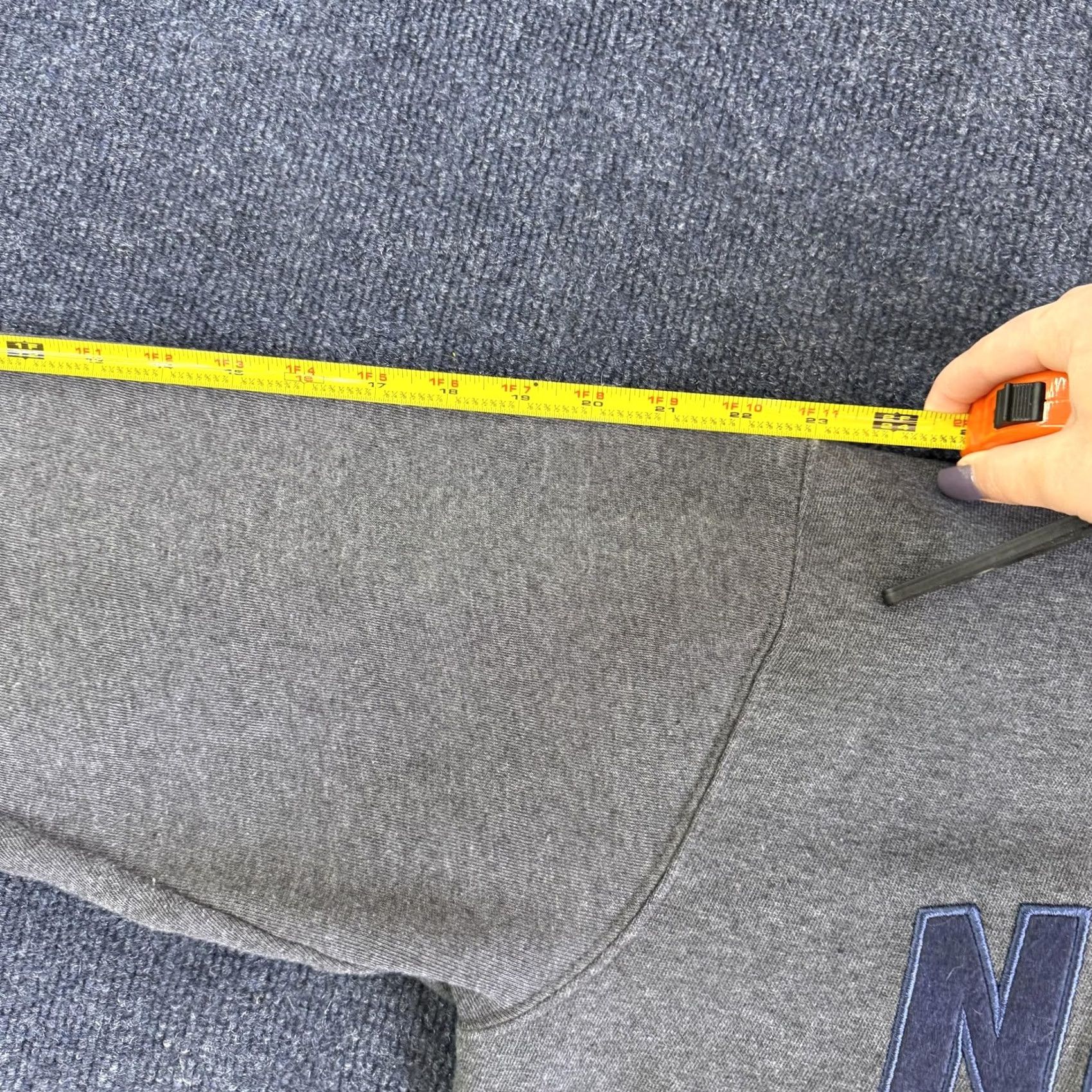 Vintage Y2K New York Hoodie Mens XL Gray Fleece Full Zip WALI City Graphic Sweatshirt Size US XL / EU 56 / 4 - 7 Thumbnail