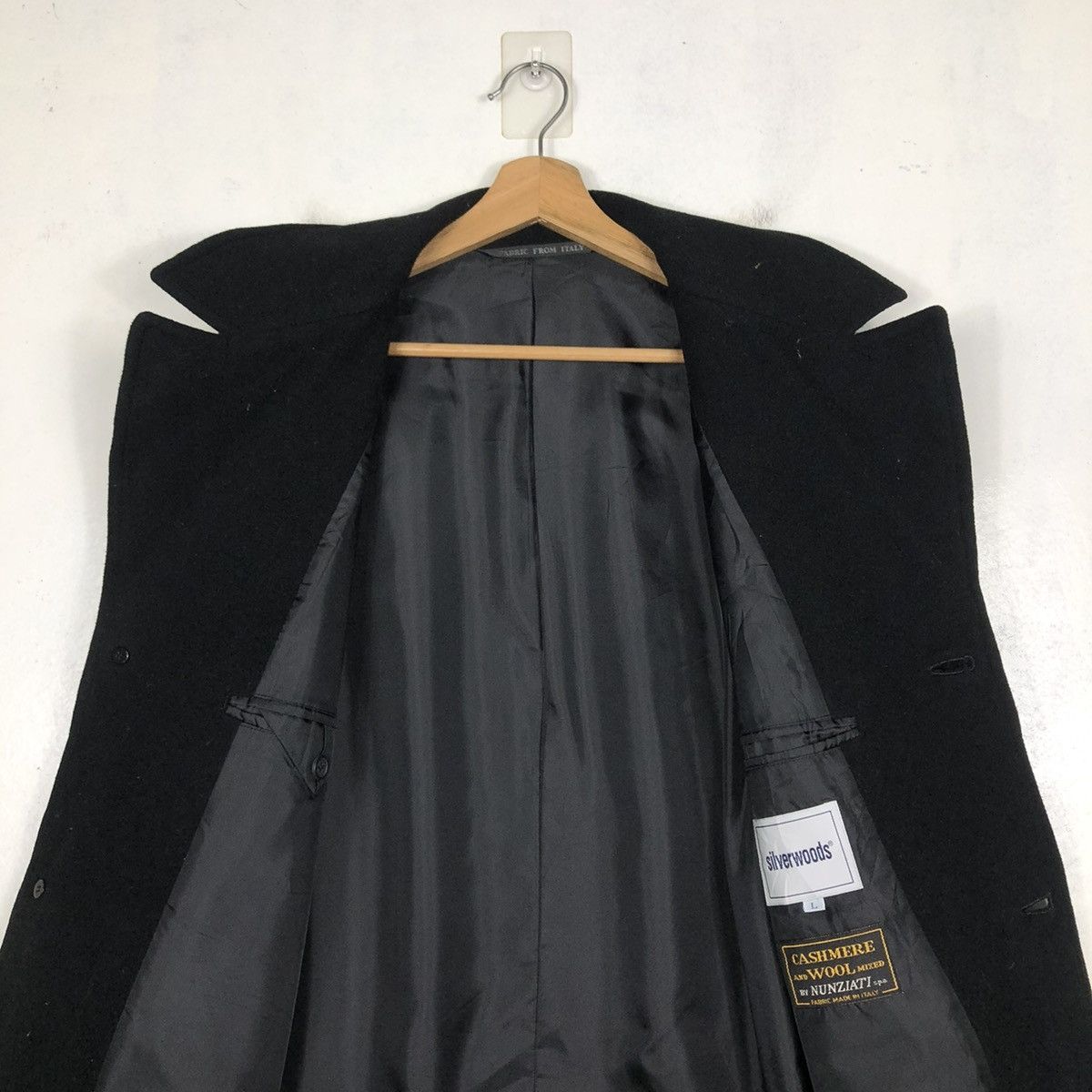 Vintage 📌VINTAGE WOOL CASHMERE SILVERWOOD ISSEY MIYAKE Size US L / EU 52-54 / 3 - 15 Thumbnail