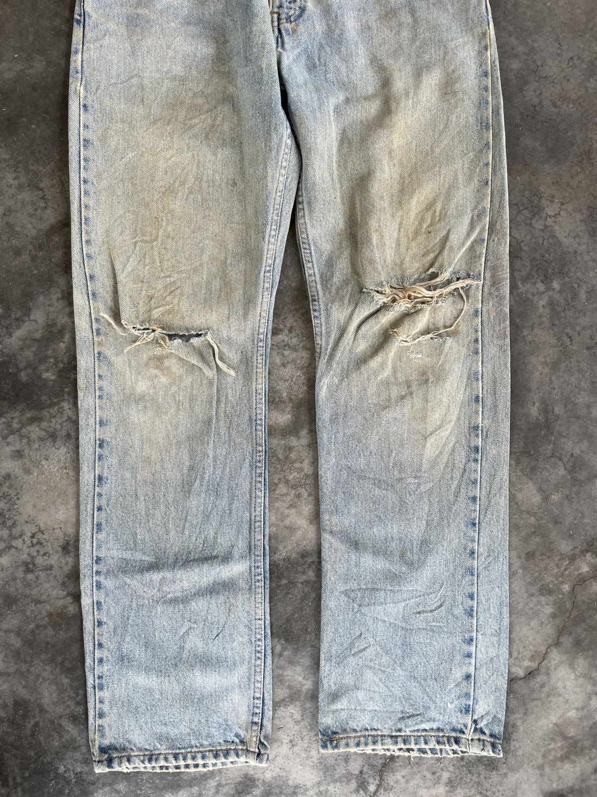 Levi's VTG 90s Levi's 505 Red Tab Regular Fit Size US 31 - 3 Thumbnail