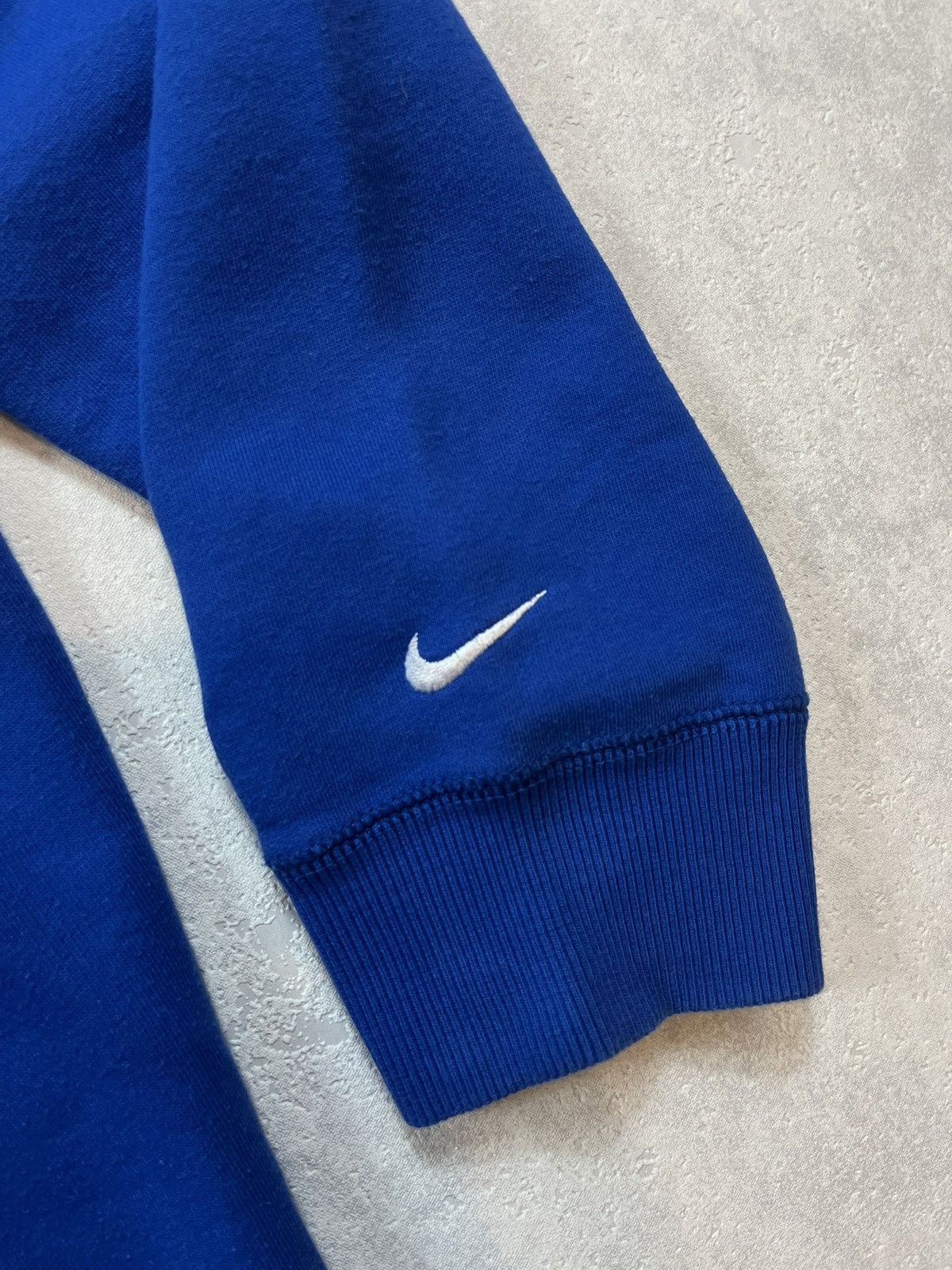 Nike × Vintage 00s Nike Spellout Embroidered Logo Vintage Y2K Sweatshirt Size US XXL / EU 58 / 5 - 3 Thumbnail
