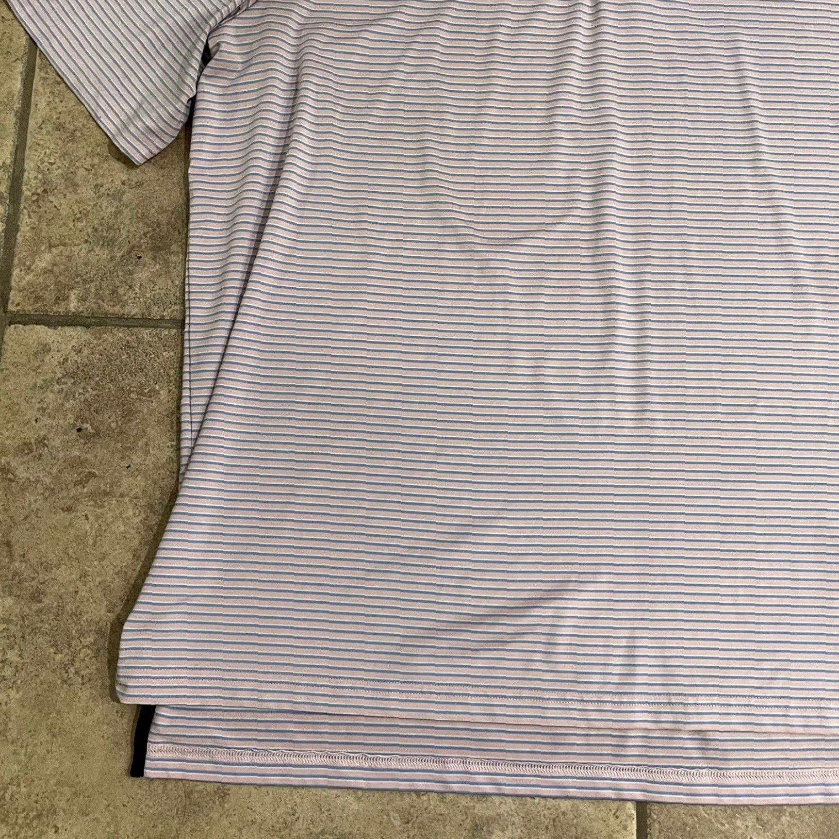 RLX Ralph Lauren VINTAGE Ralph Lauren RLX Striped Athletic Polo Shirt Men 2XL Blue Casual Size US XXL / EU 58 / 5 - 3 Thumbnail