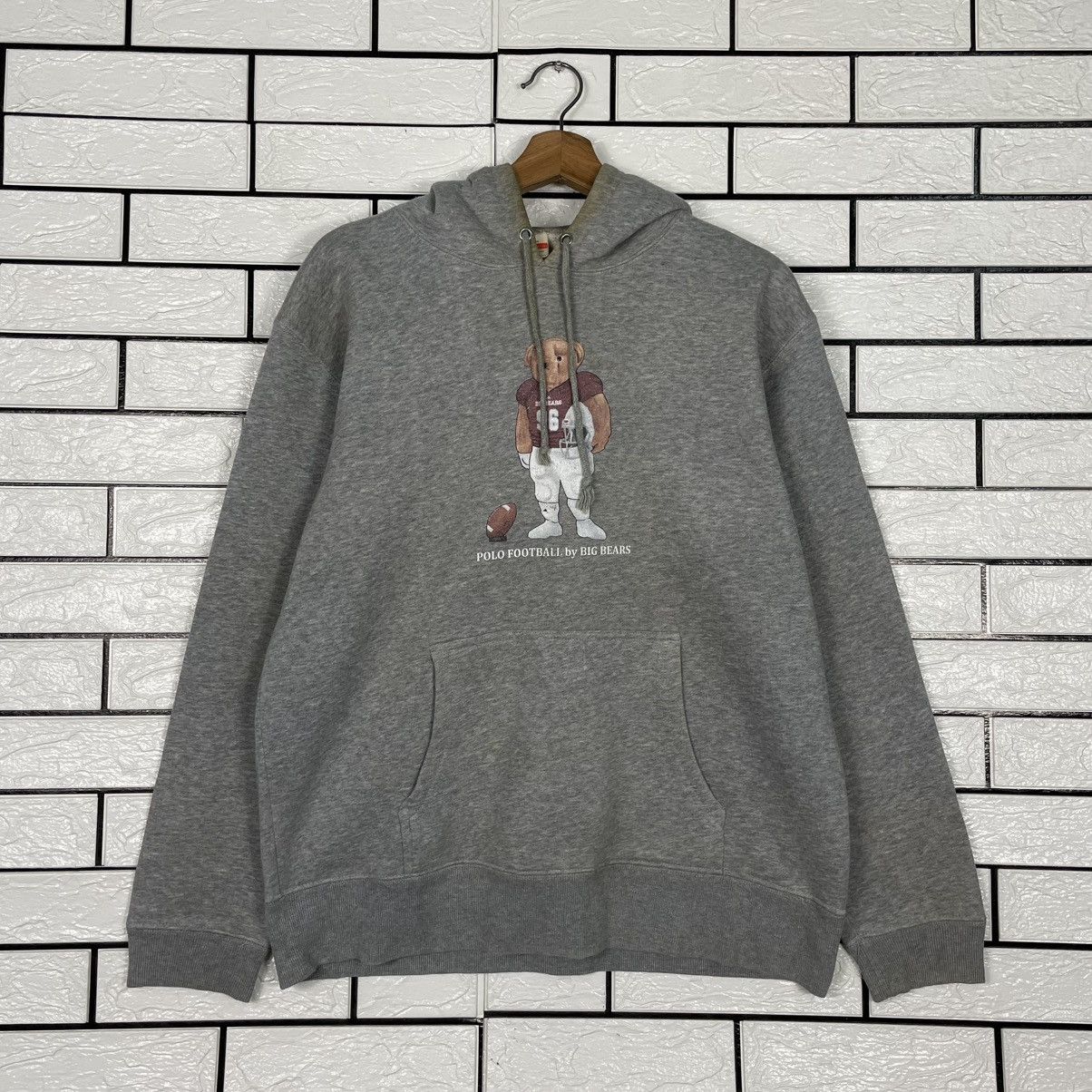 Japanese Brand Polo Football By Big Bear Pullover Hoodie Size US M / EU 48-50 / 2 - 9 Thumbnail