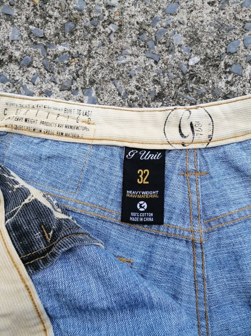 G-Unit G Unit Heavyweight Raw Material Denim Jeans Size US 32 / EU 48 - 3 Thumbnail