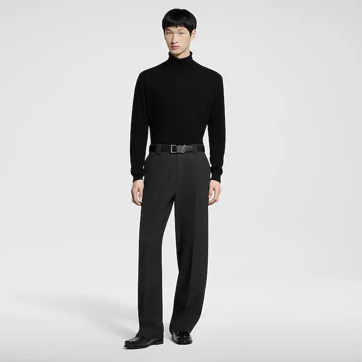 Louis Vuitton LVSE LV Embossed Turtle Neck Size US XL / EU 56 / 4 - 3 Thumbnail