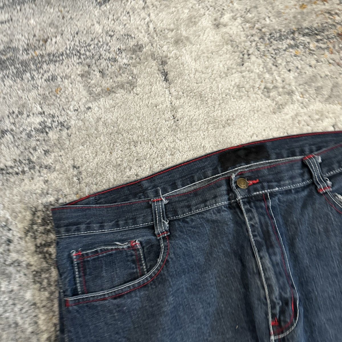 JNCO × Vintage Vintage Y2K baggy wide leg embroidered cybergoth jeans Size US 42 / EU 58 - 5 Thumbnail