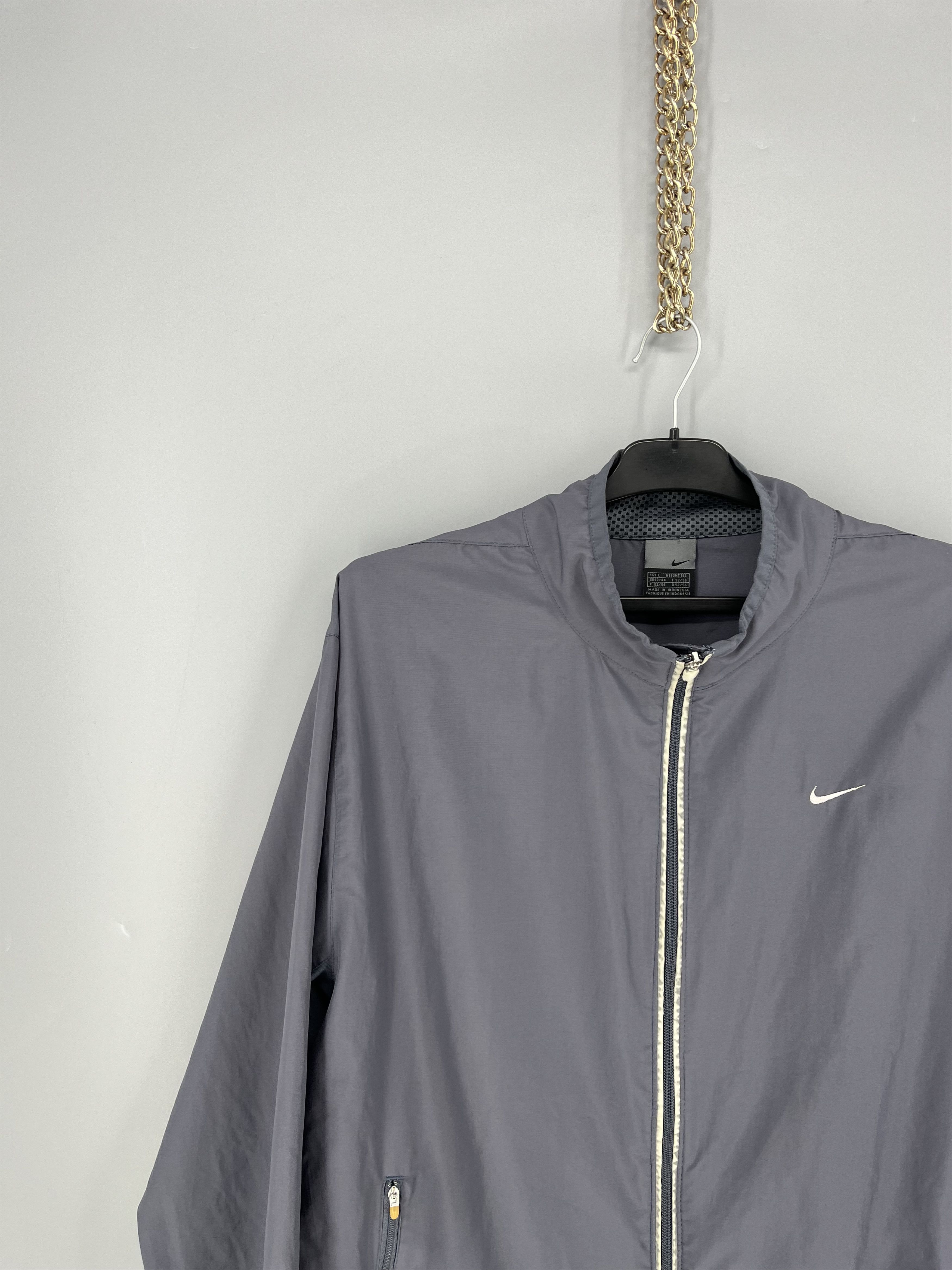 Nike Vintage Y2K Nike Drill jacket Retro Archive 2000s Size US L / EU 52-54 / 3 - 4 Thumbnail