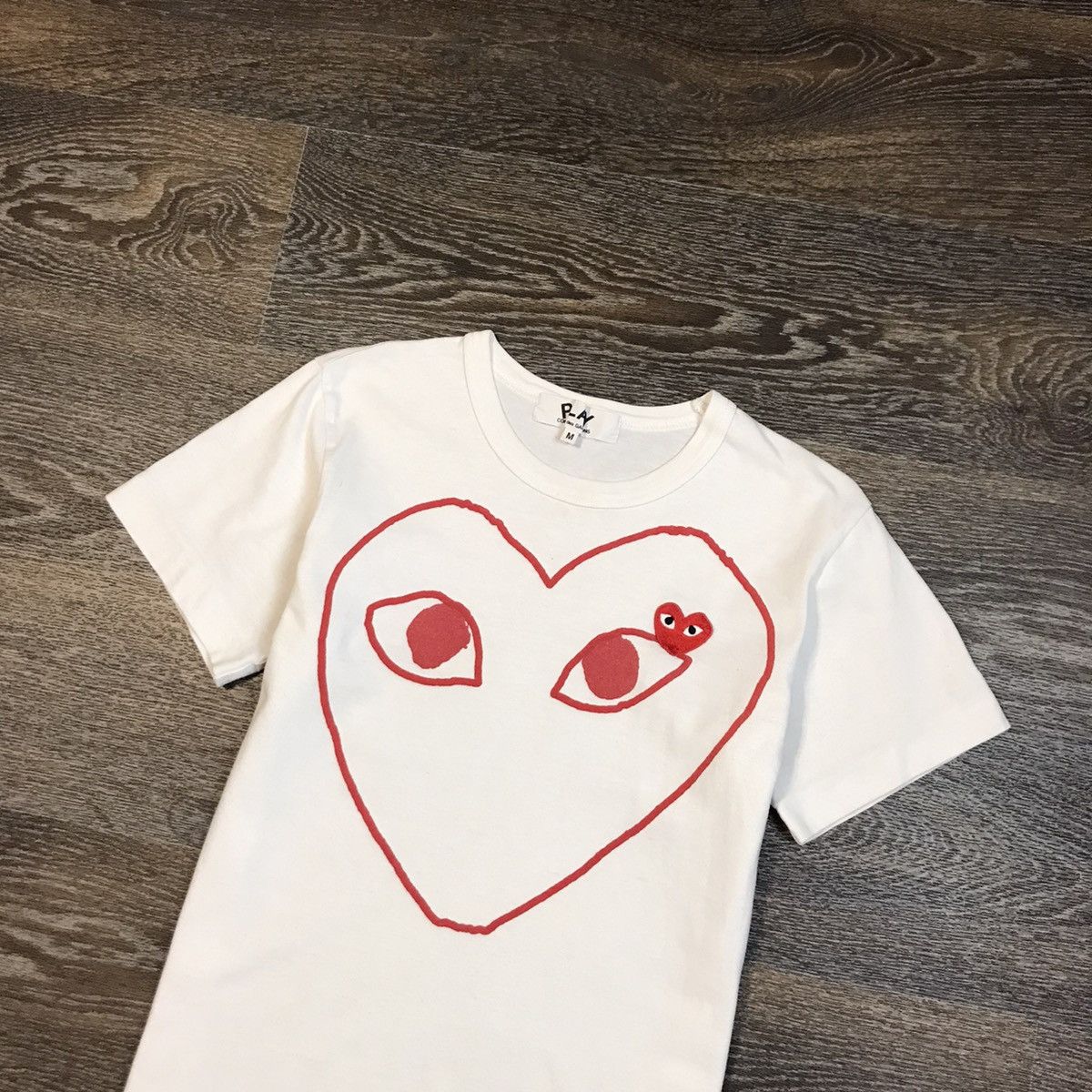 Comme des Garcons Comme Des Garcons PLAY Japanese Brand Tshirt Size M / US 6-8 / IT 42-44 - 2 Thumbnail