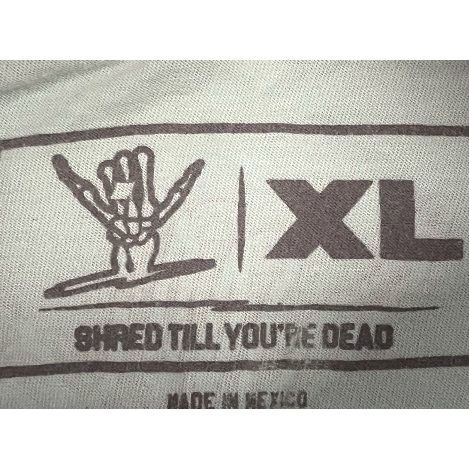 Altea Shred TILL You’re Dead Surfer Tank Top Shreddy Men’s XL Teal Shirt XL Mens Teal Size US XL / EU 56 / 4 - 5 Thumbnail
