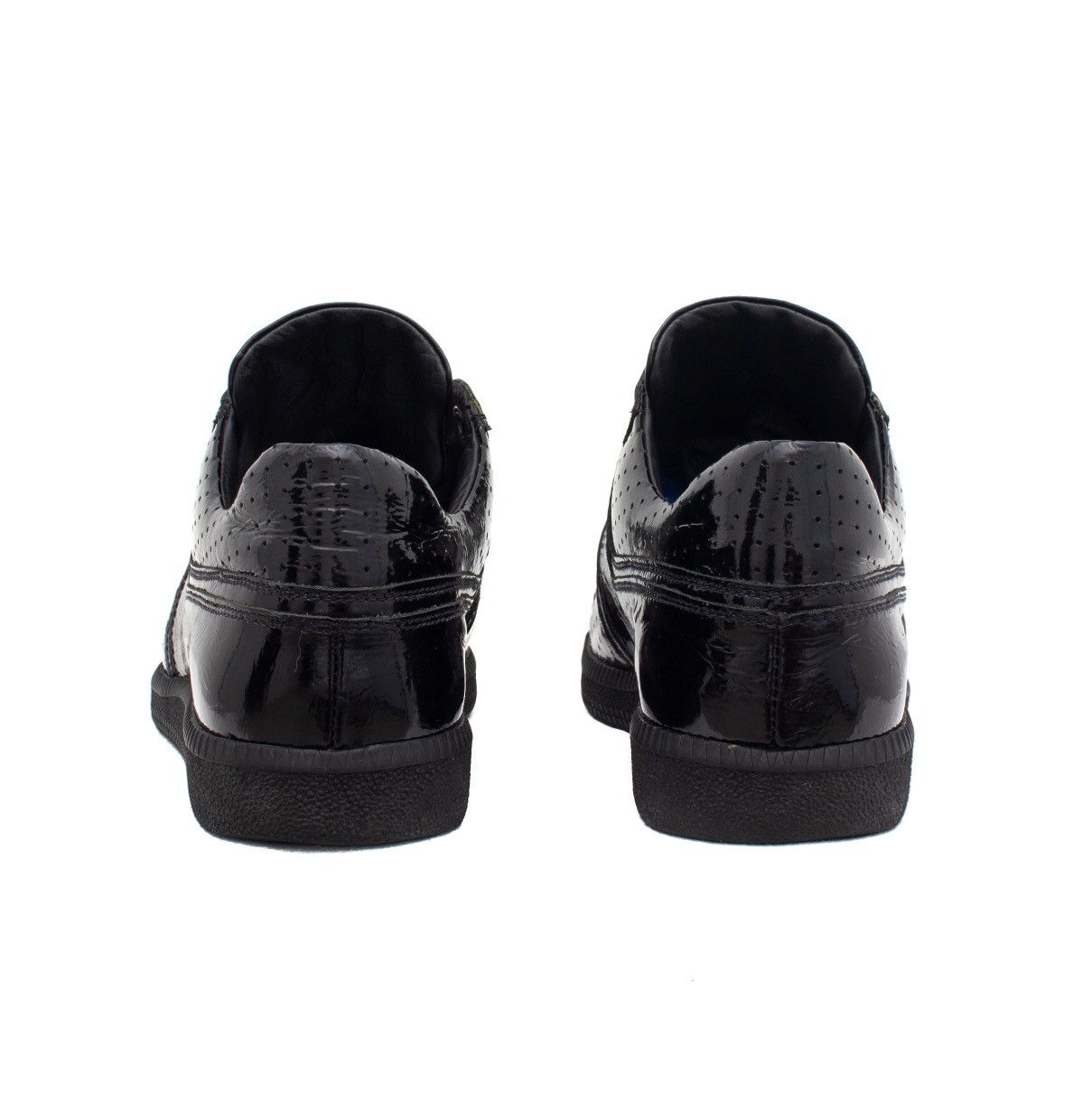 Miu Miu × Prada RARE MIU MIU GAT Patient Leather Low Top Sneaker Black US:9 Size US 9 / EU 42 - 7 Thumbnail