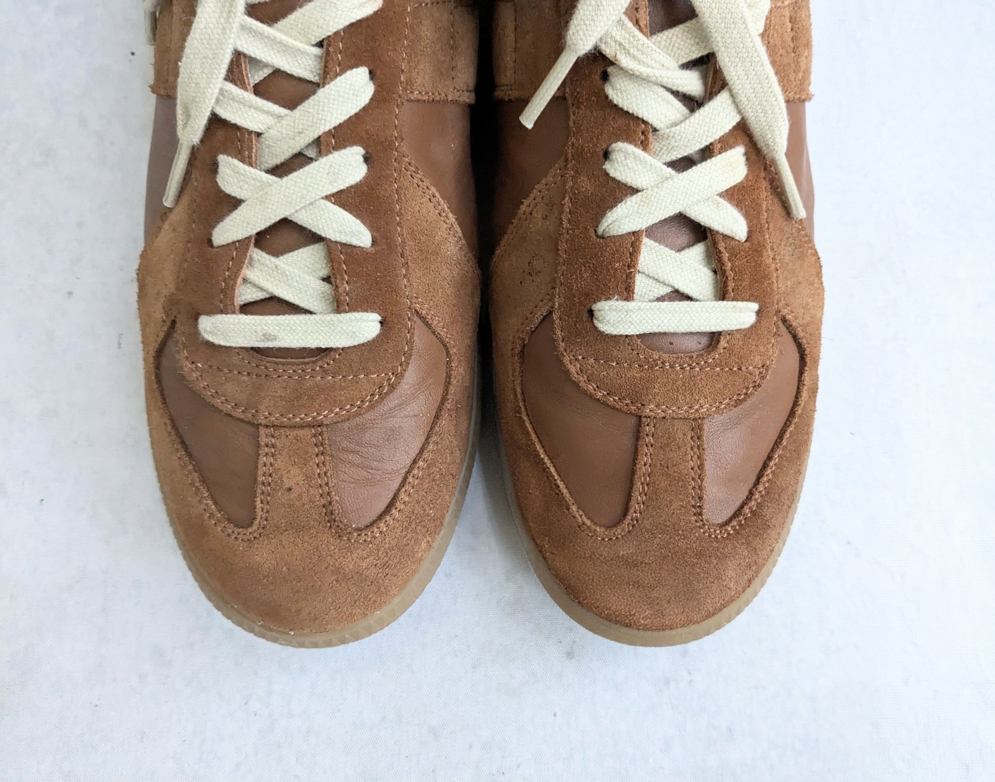 Maison Margiela Mason Margiela Replica GAT Brown 9 42 Low Tops Size US 9 / EU 42 - 3 Thumbnail