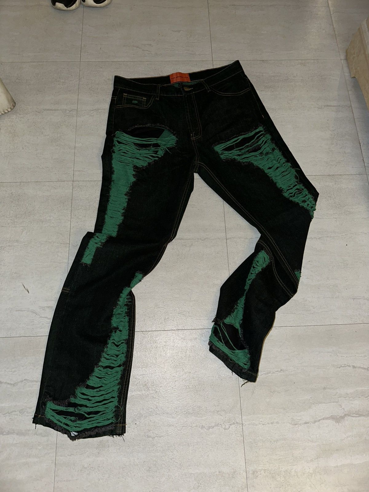 Vision Streetwear Murder Bravado Green Monsters Size US 34 / EU 50 - 3 Thumbnail