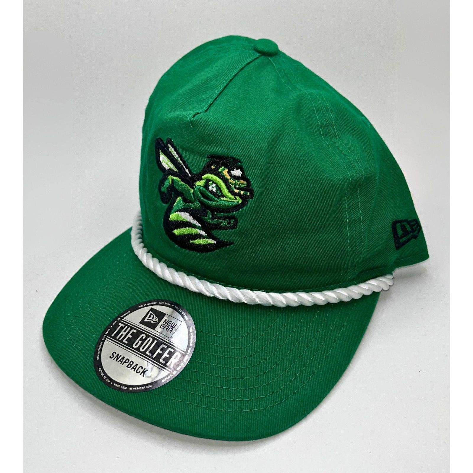 New Era Augusta GreenJackets New Era Golfer Rope Snapback Hat MiLB Size ONE SIZE - 4 Thumbnail