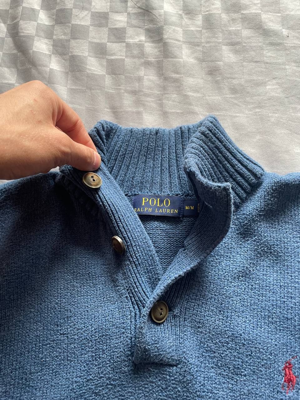Polo Ralph Lauren Polo Ralph Lauren RL vintage button up zip sweater knit Size US M / EU 48-50 / 2 - 4 Thumbnail