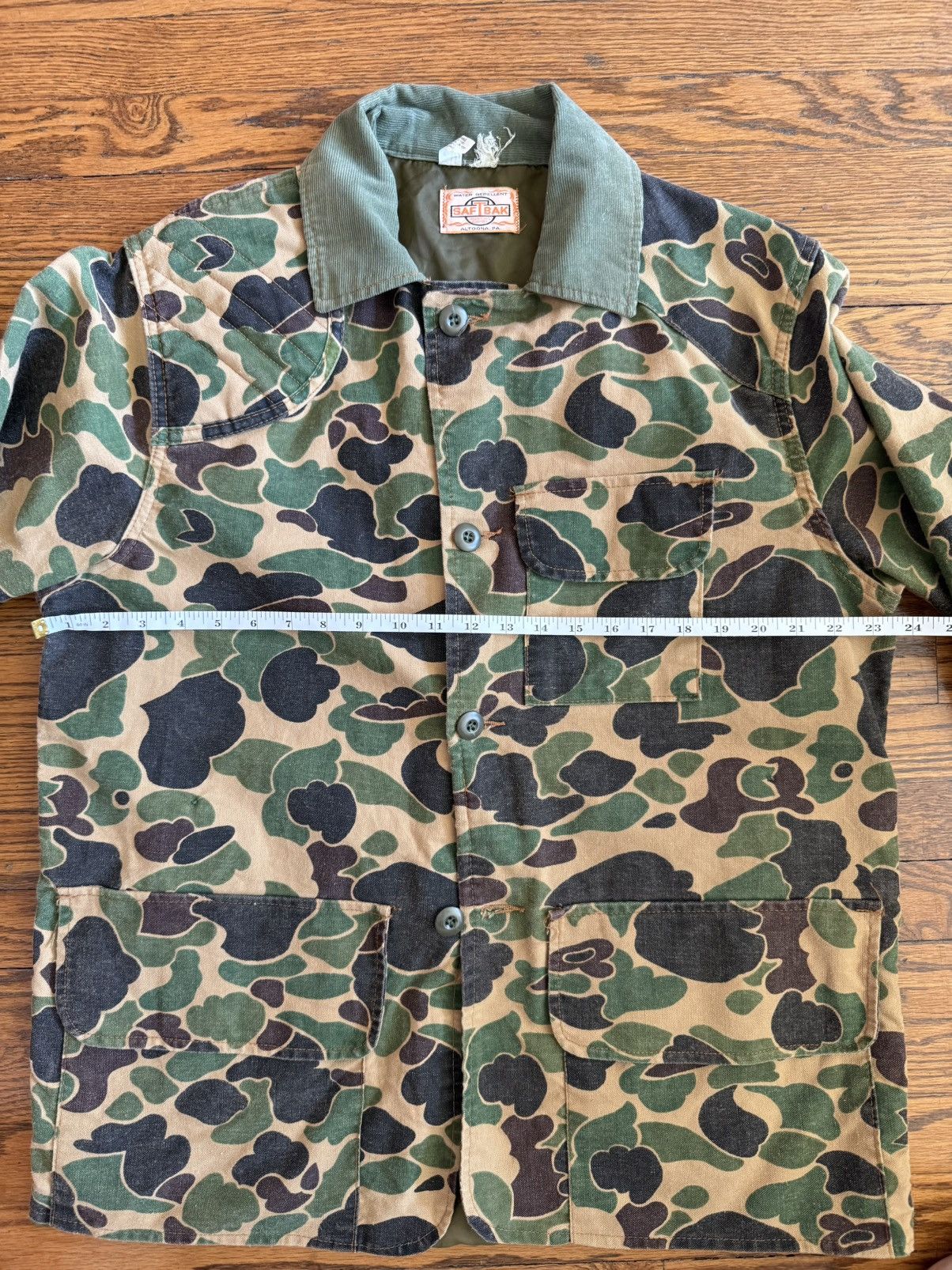 SafTbak SAFTBAK - Duck Camo Hunter’s Jacket Size US L / EU 52-54 / 3 - 6 Thumbnail