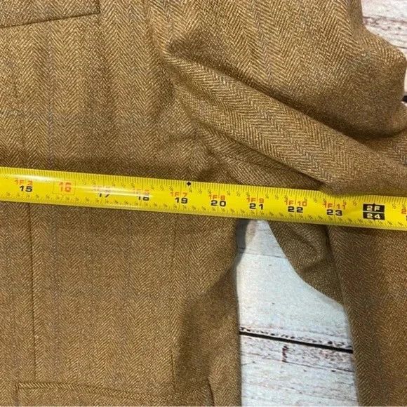 Lauren Ralph Lauren Ralph Lauren Mens Blazer Brown 43R Wool Sport Coat Jacket Size 42R - 9 Thumbnail