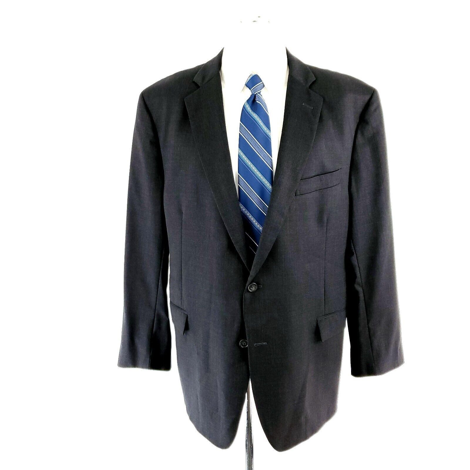 Brooks Brothers Brooks Brothers 1818 Regent Wool 2 Button Suit Jacket 42R Gr Size 42R - 3 Thumbnail