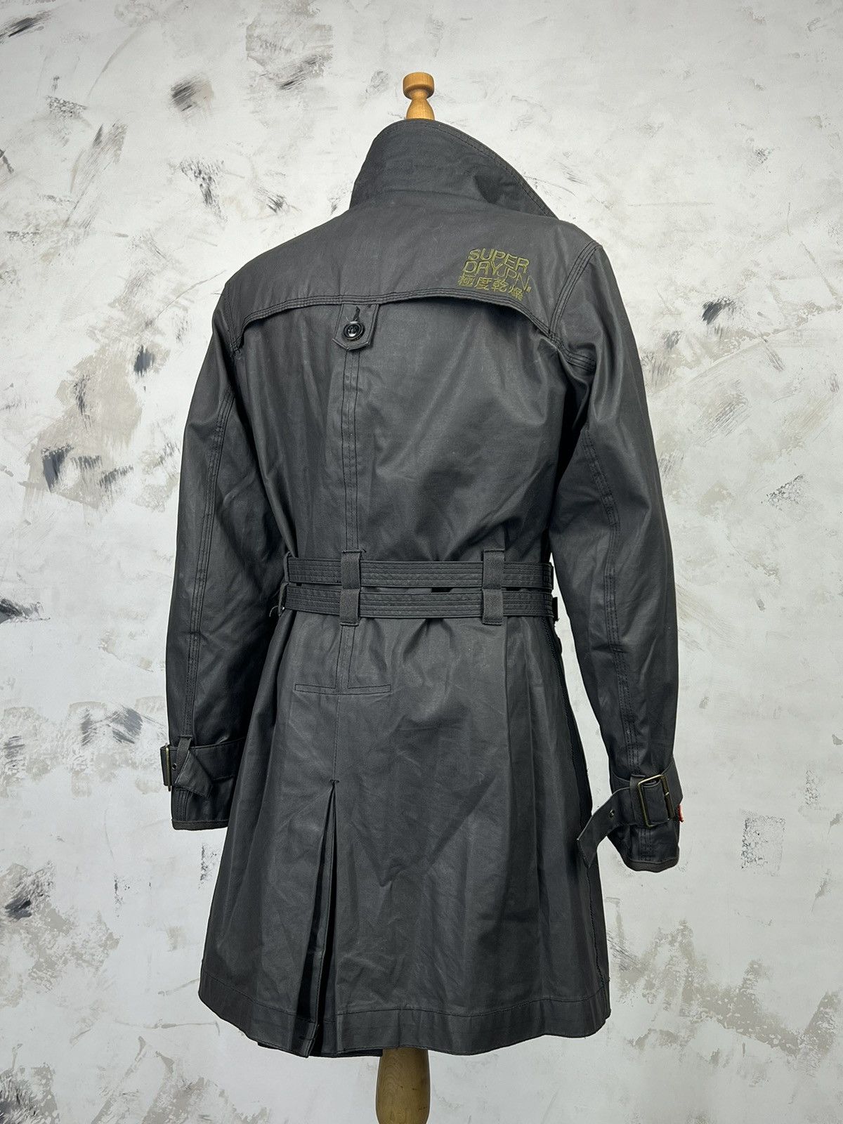 Superdry Vintage Superdry Safari Jacket Waxed Coat Size L Size L / US 10 / IT 46 - 10 Thumbnail