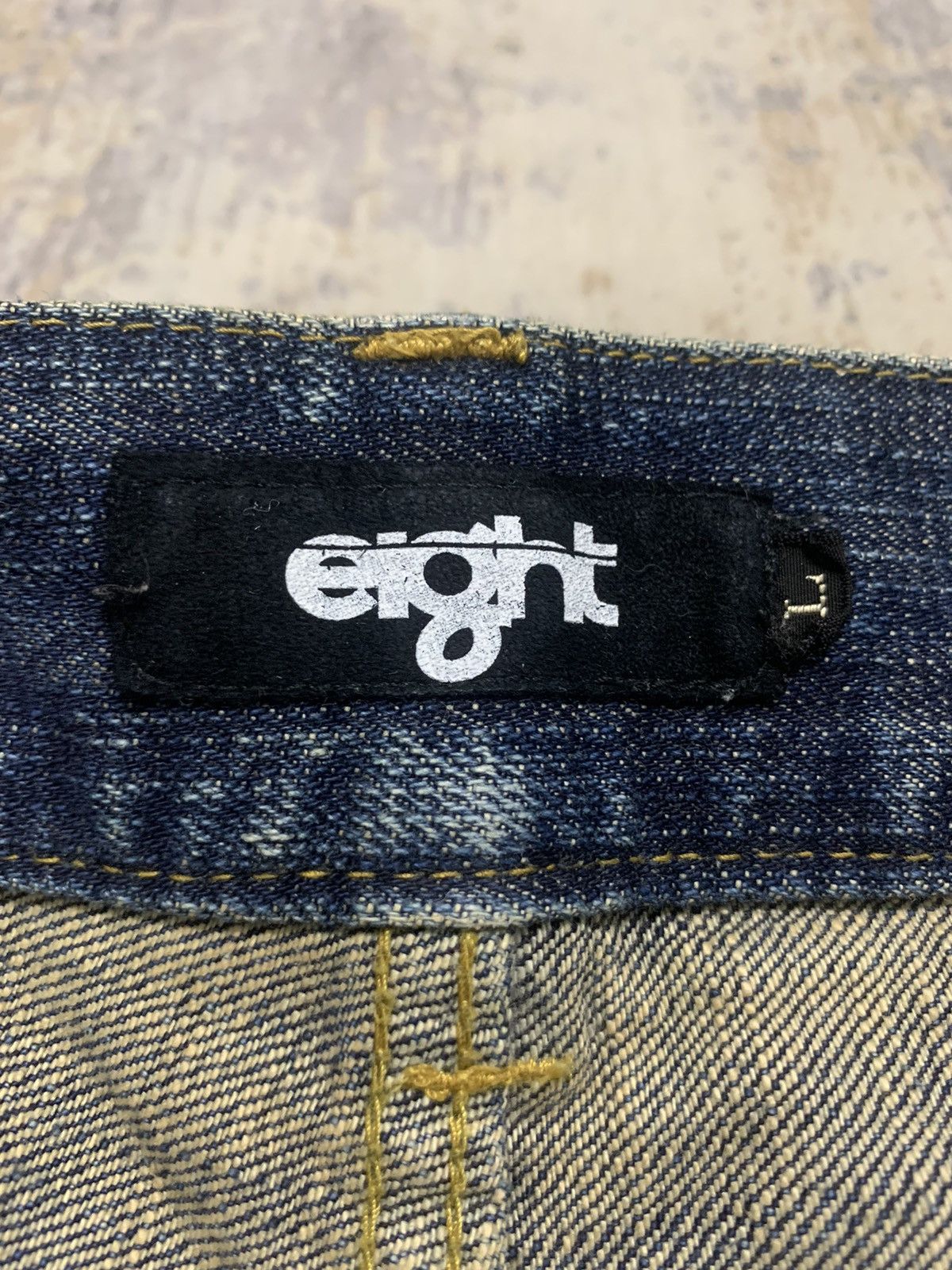 Hysteric Glamour Japanese Brand Eight Patchwork Kapital Style Denim Size US 33 - 15 Thumbnail