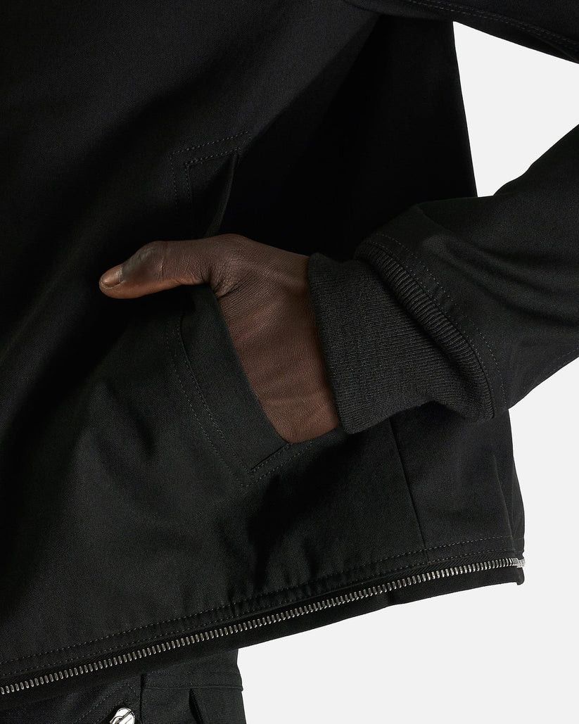 Rick Owens o1s1v1r1oon0825 Cropped Headon Parka in Black Size US M / EU 48-50 / 2 - 5 Thumbnail