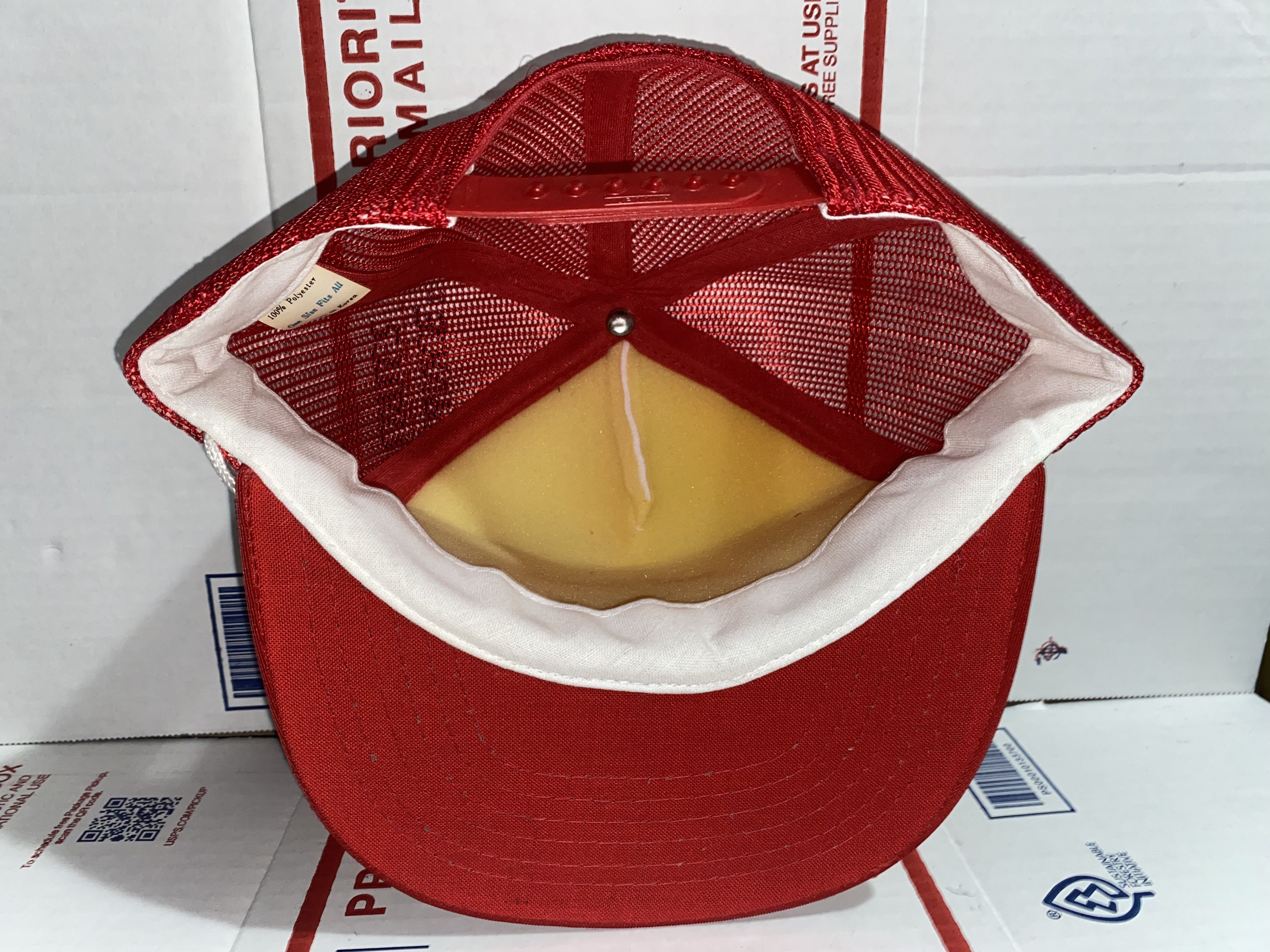 Yupong vtg SIGLE Fencing Fence Company Co. trucker Hat Cap Business Size ONE SIZE - 4 Thumbnail