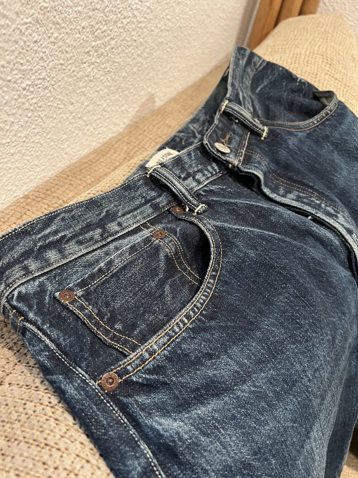 RE/DONE RE/DONE SELVEDGE MADE IN JAPAN JEANS. Size US 32 / EU 48 - 6 Thumbnail